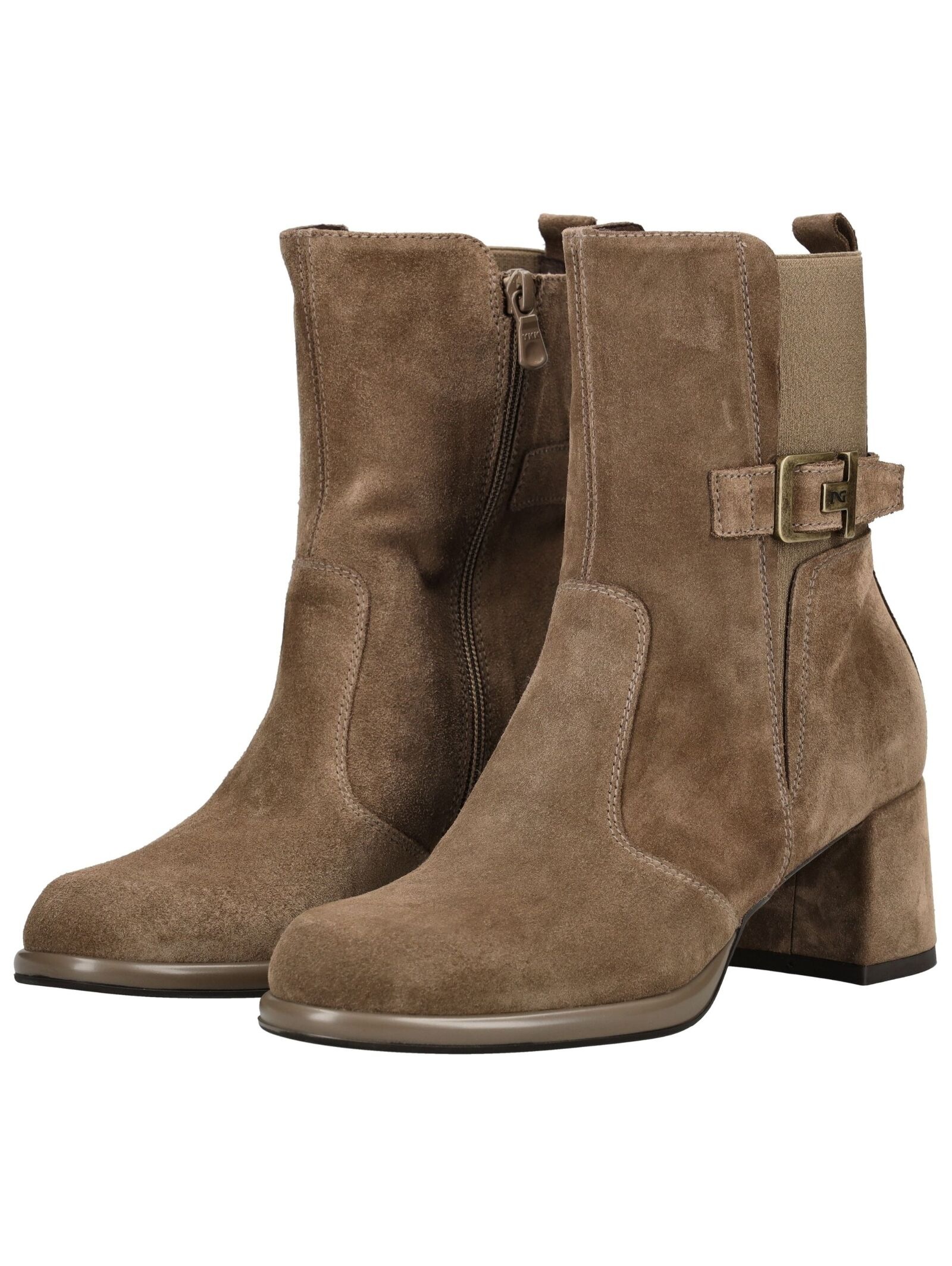 Nero Giardini Stiefelette »Nero Giardini Stiefelette Veloursleder/Textil«