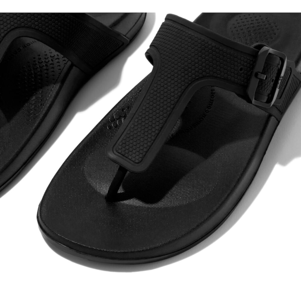 Fitflop Zehentrenner »IQUSHION ADJUSTABLE BUCKLE FLIP-FLOPS«