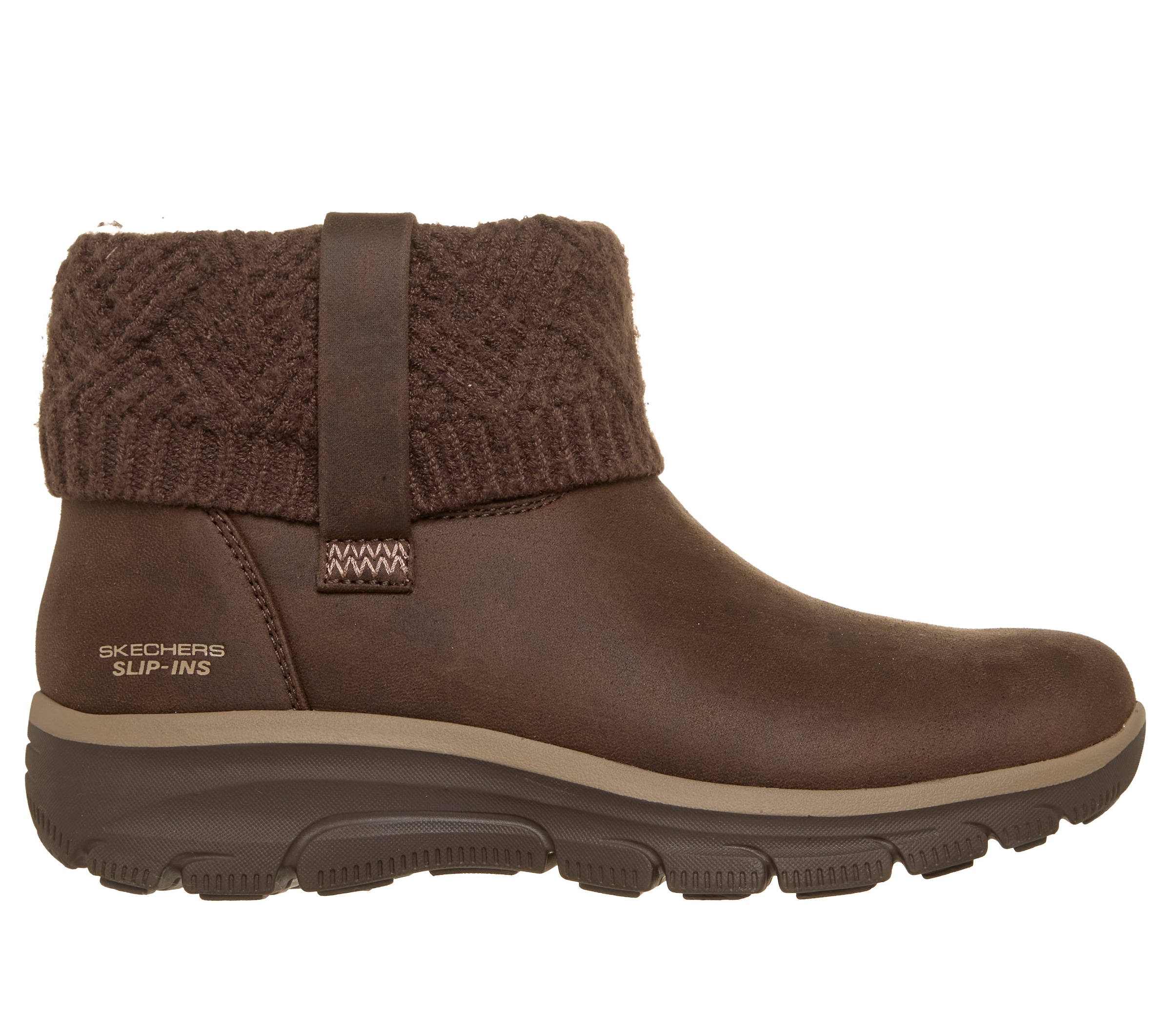 Skechers Winterboots »EASY GOING-«  Winterstiefelette, Boots mit Strickeinsatz am Schaft