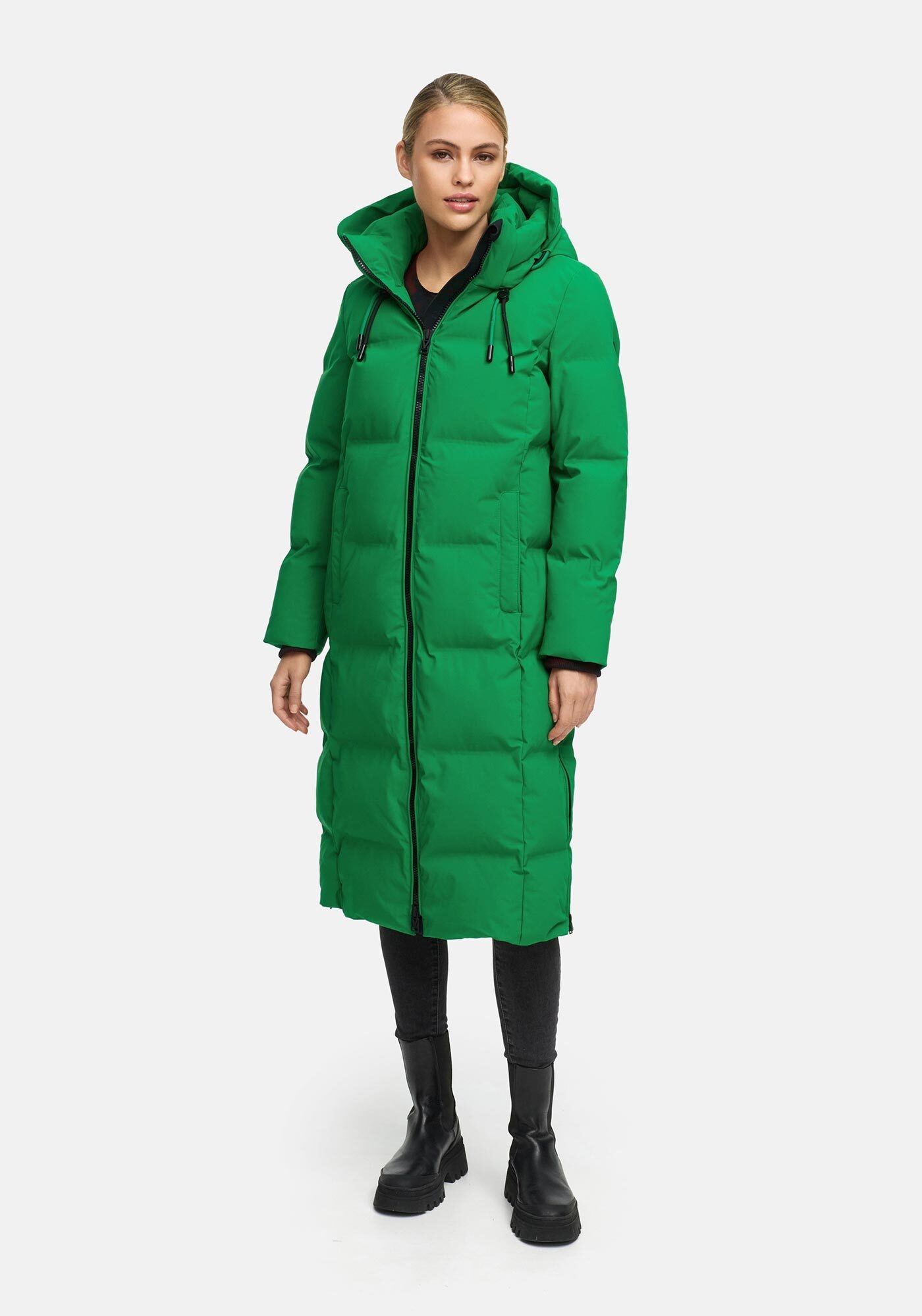 Marikoo Winterjacke "Tikoraa", mit geschweißten Nähten und luxuriöser Kapuz günstig online kaufen