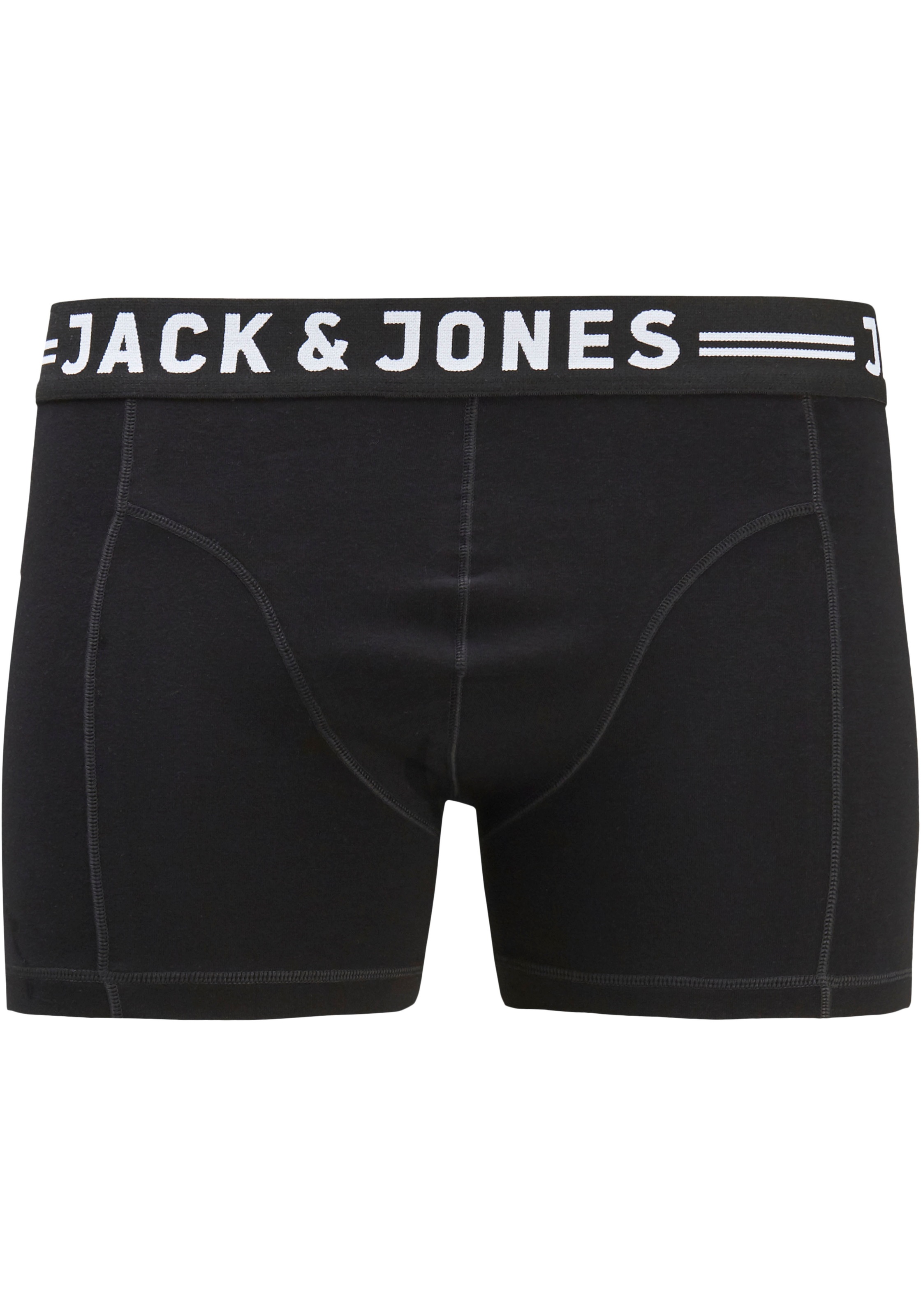 Jack & Jones PlusSize Boxershorts "JACSENSE TRUNKS 3-PACK NOOS PLS" Packung günstig online kaufen