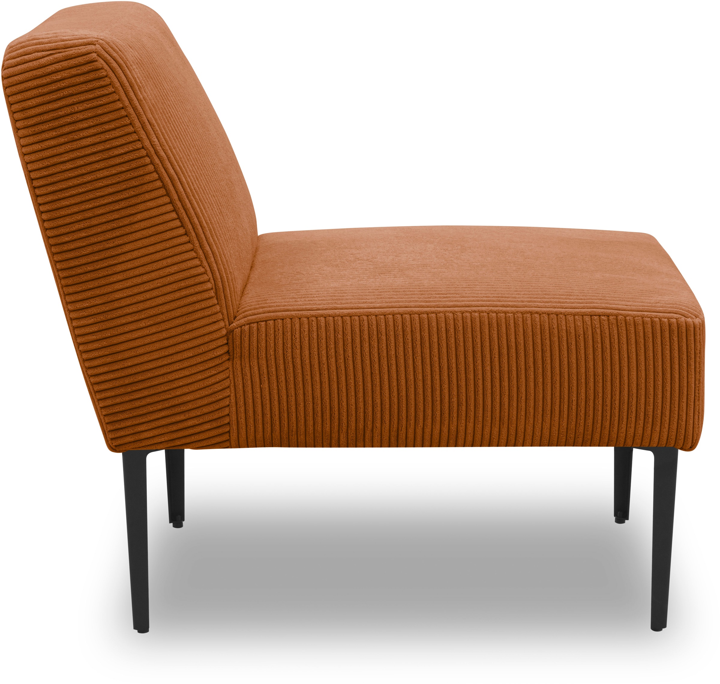 DOMO collection Sessel »700010 Lieferzeit nur 2 Wochen, auch einzeln stellbar«, für individuelle Zusammenstellung eines persönlichen Sofas, Cord-Bezug
