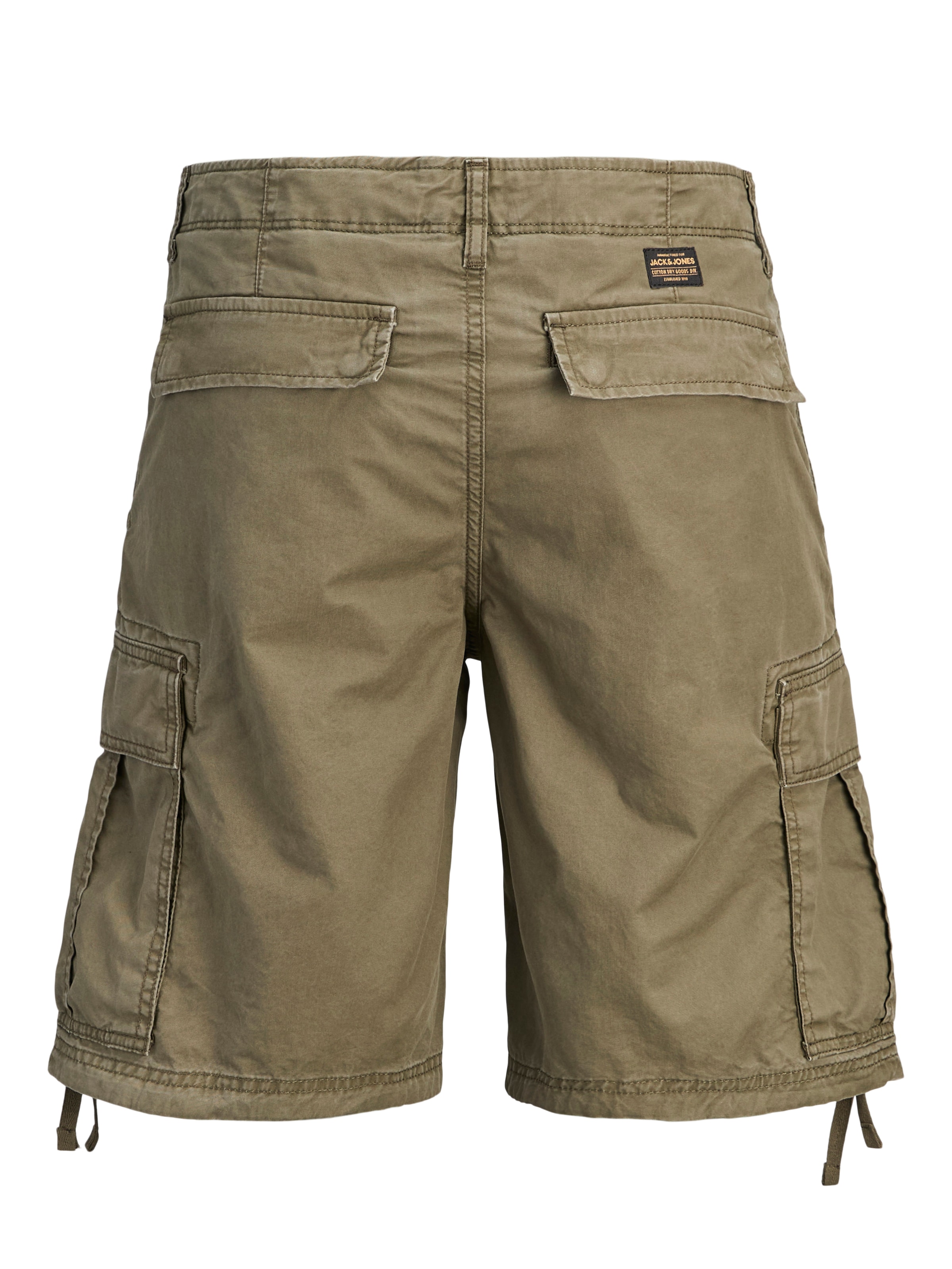 Jack & Jones PlusSize Cargoshorts »JPSTCOLE FRANK CARGO SHORT MID SN PLS«  mit Taschenbändern