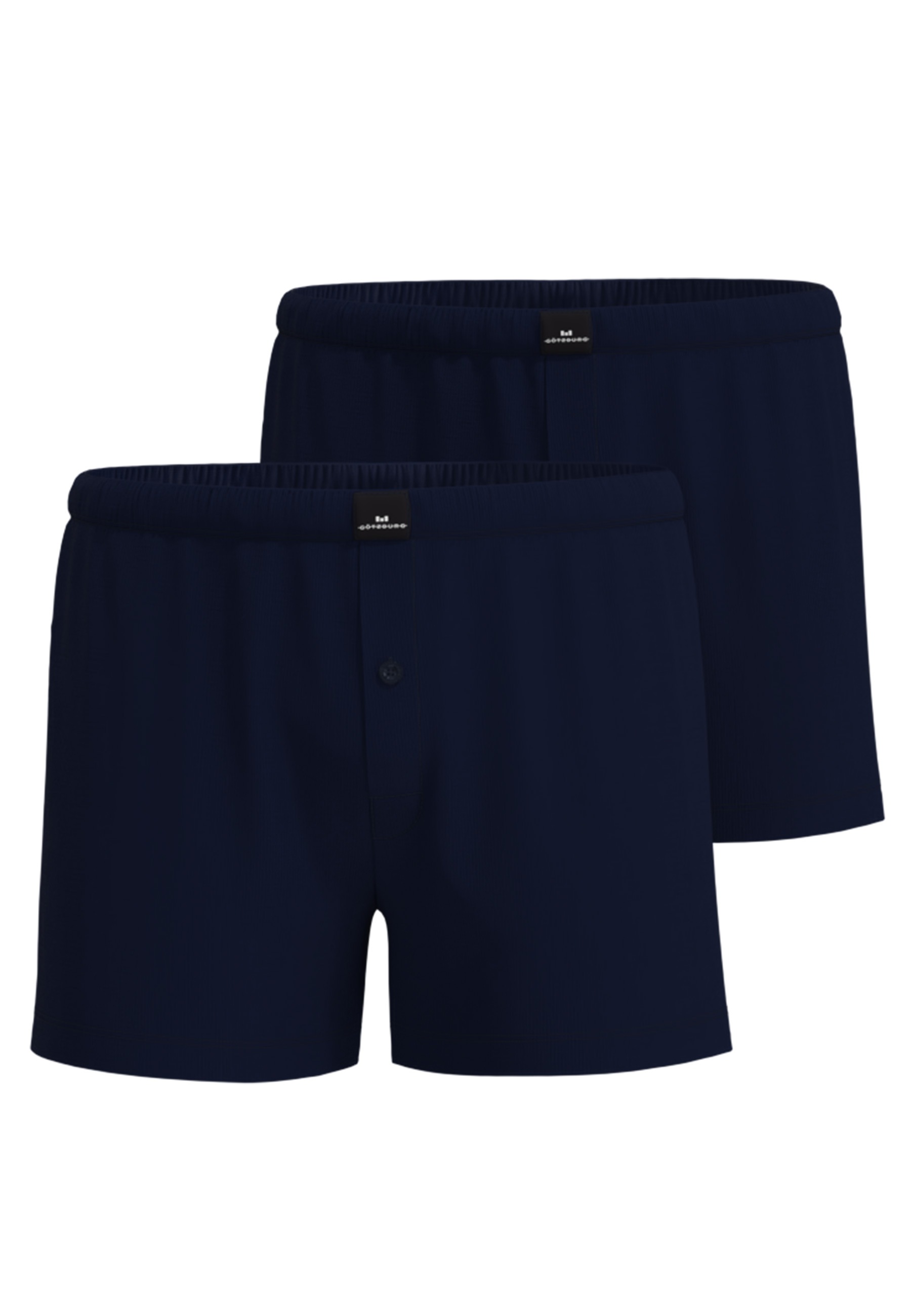 GÖTZBURG Boxershorts "Wildlife" 2er Pack, basic, kurz, mit Logo, mit Eingri günstig online kaufen