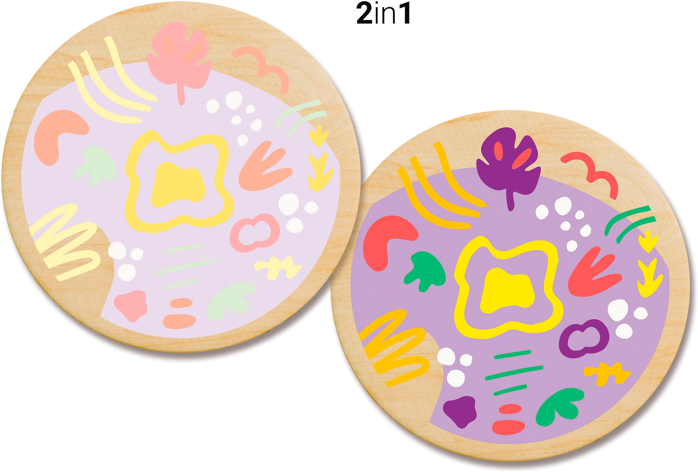 Ravensburger Malen nach Zahlen »CreArt, Wooden, Floral flows«, Made in Europe