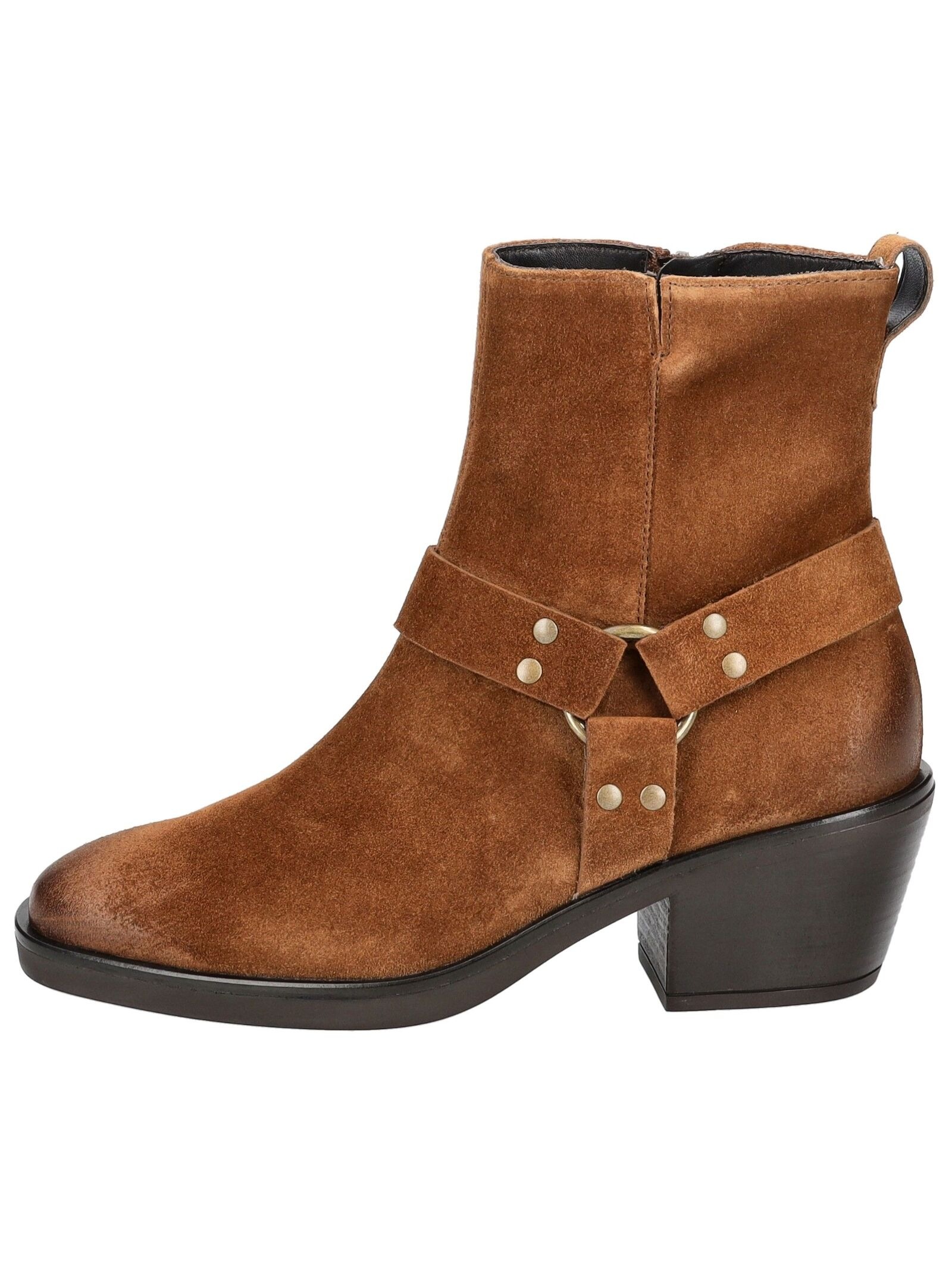 Paul Green Bikerboots "Paul Green Stiefelette Veloursleder" günstig online kaufen