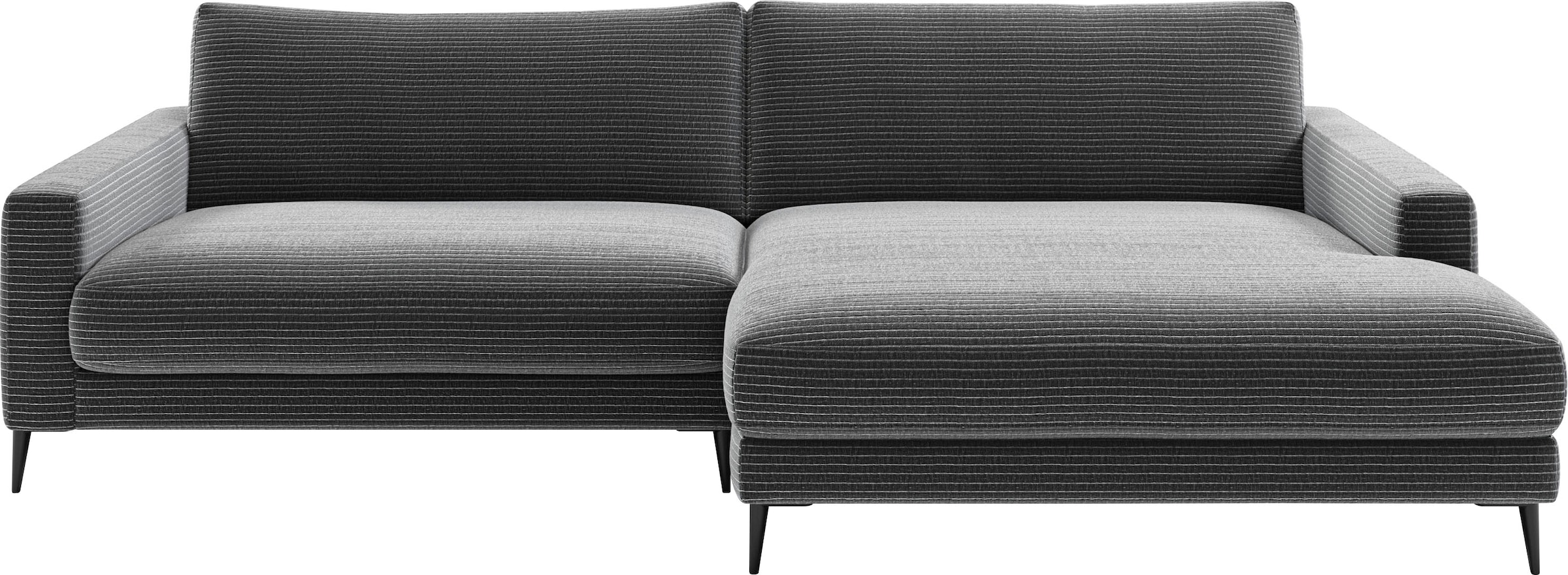 INOSIGN Ecksofa "Downtown, B/T/H: 272/190/84 cm L-Form" weicher Sitzkomfort günstig online kaufen