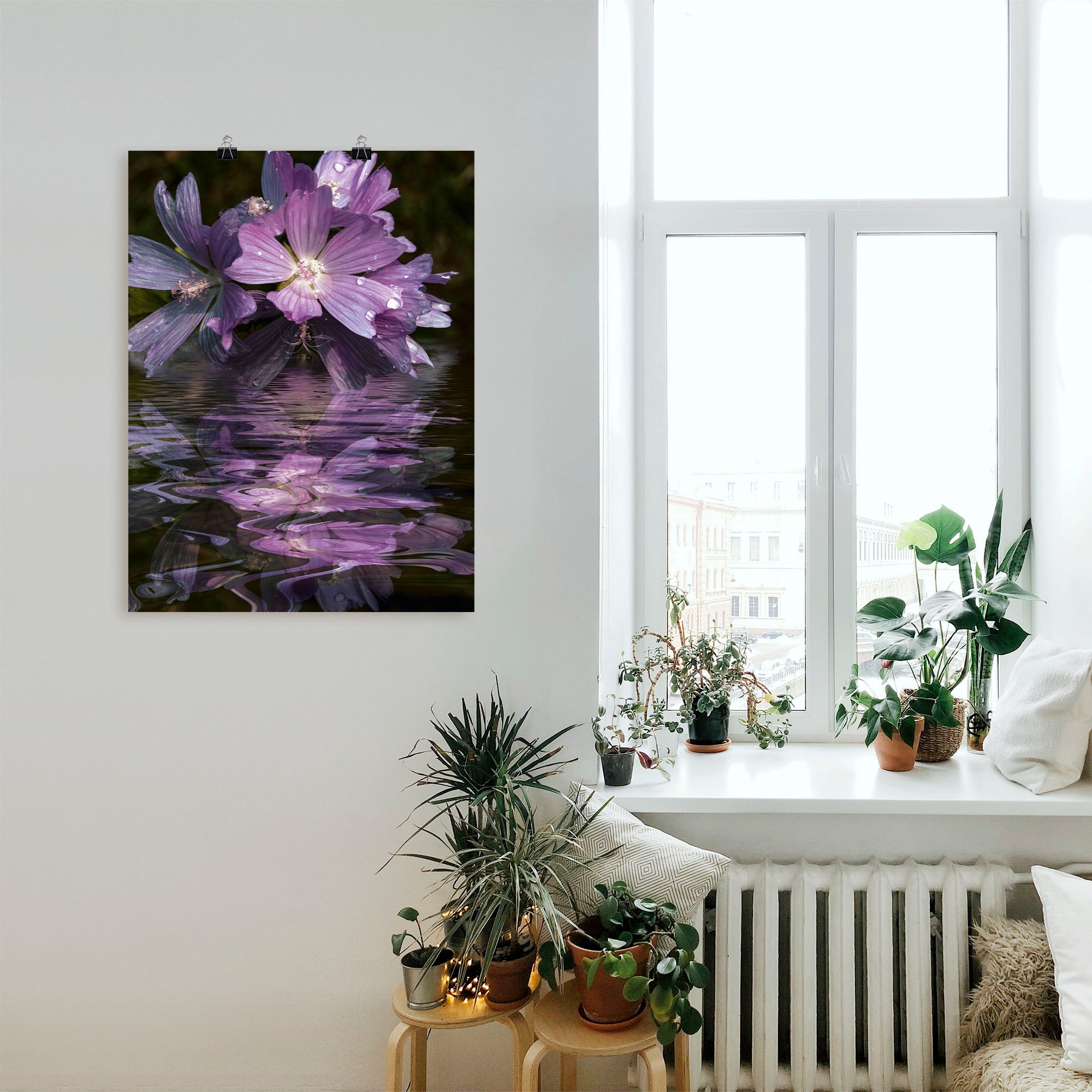 Artland Wandbild »Malventee«, Spa Bilder, (1 St.), als Poster in verschied. Größen