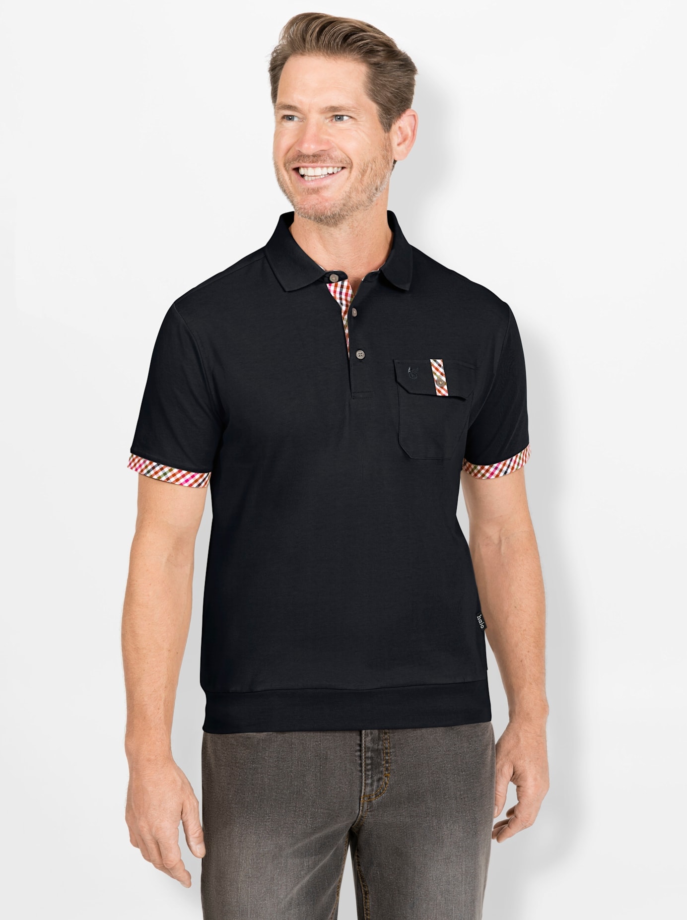 Poloshirt »Kurzarm-Poloshirt«, (1 tlg.)