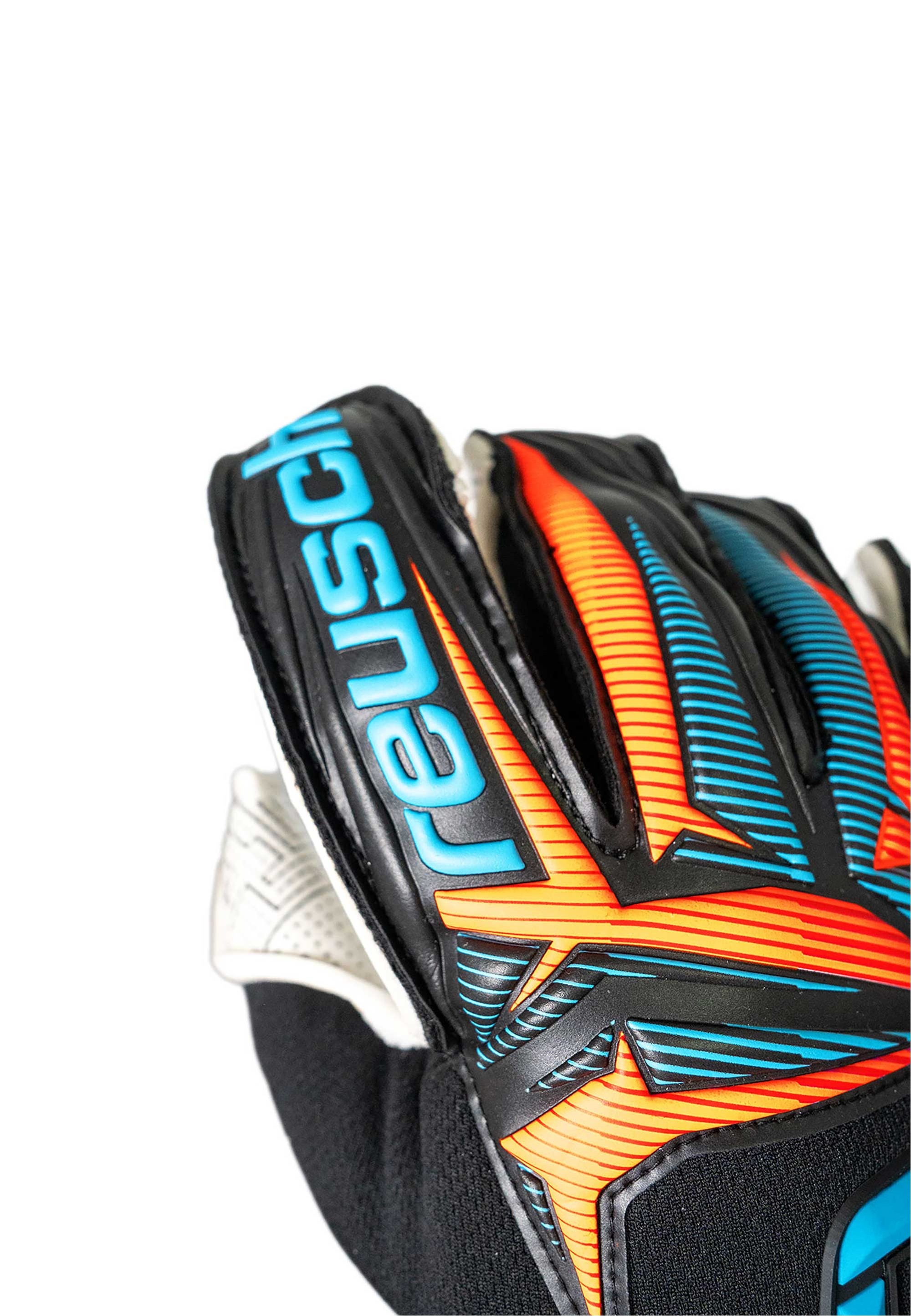 Reusch Torwarthandschuhe »Attrakt Advance Evolution Glueprint« mit atmungsaktiven Mesh-Einsätzen