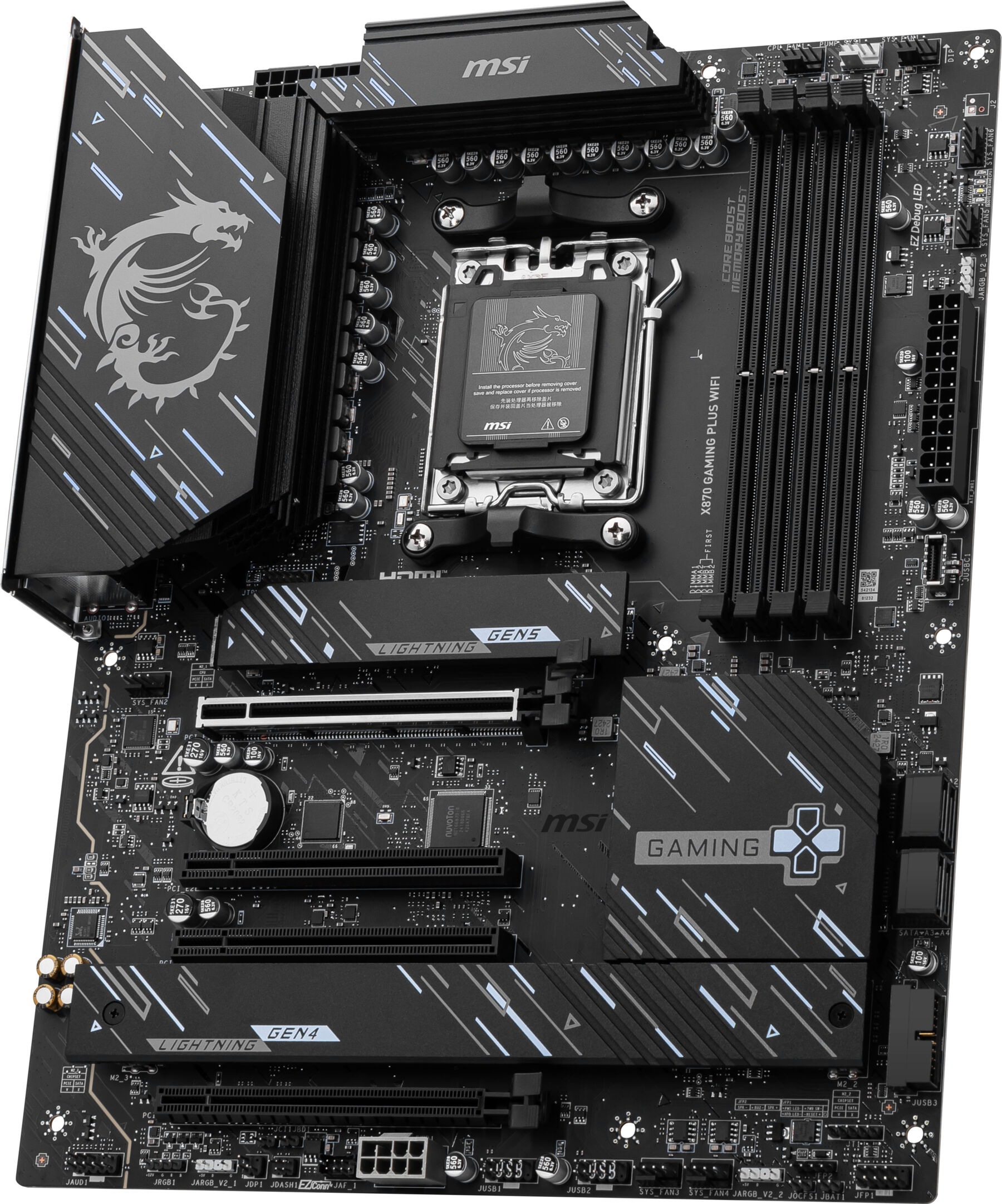 MSI Mainboard »X870 GAMING PLUS WIFI«