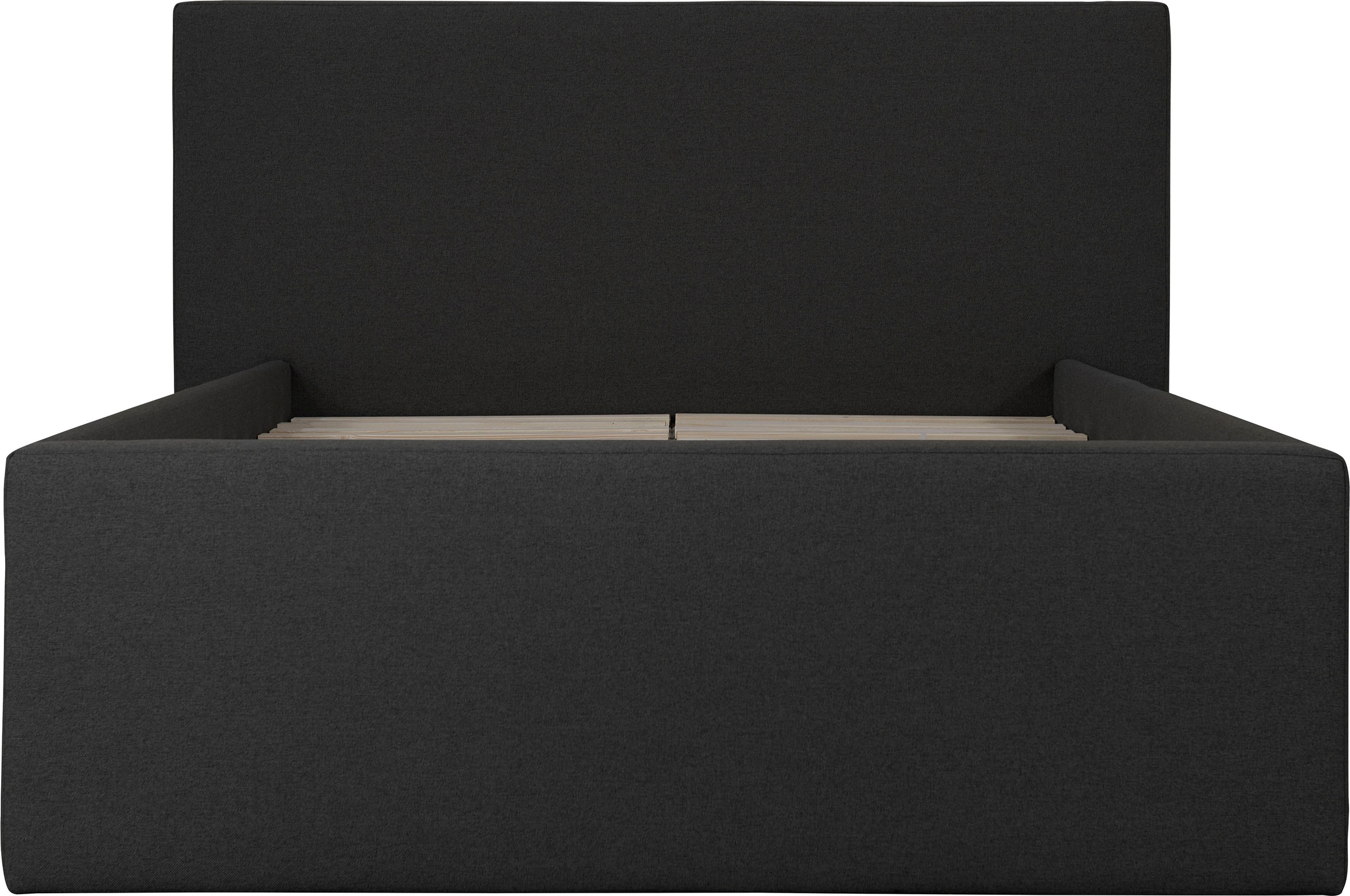 Home affaire Polsterbett "Dalina" geradliniges Kopfteil, in 5 Breiten, auch günstig online kaufen