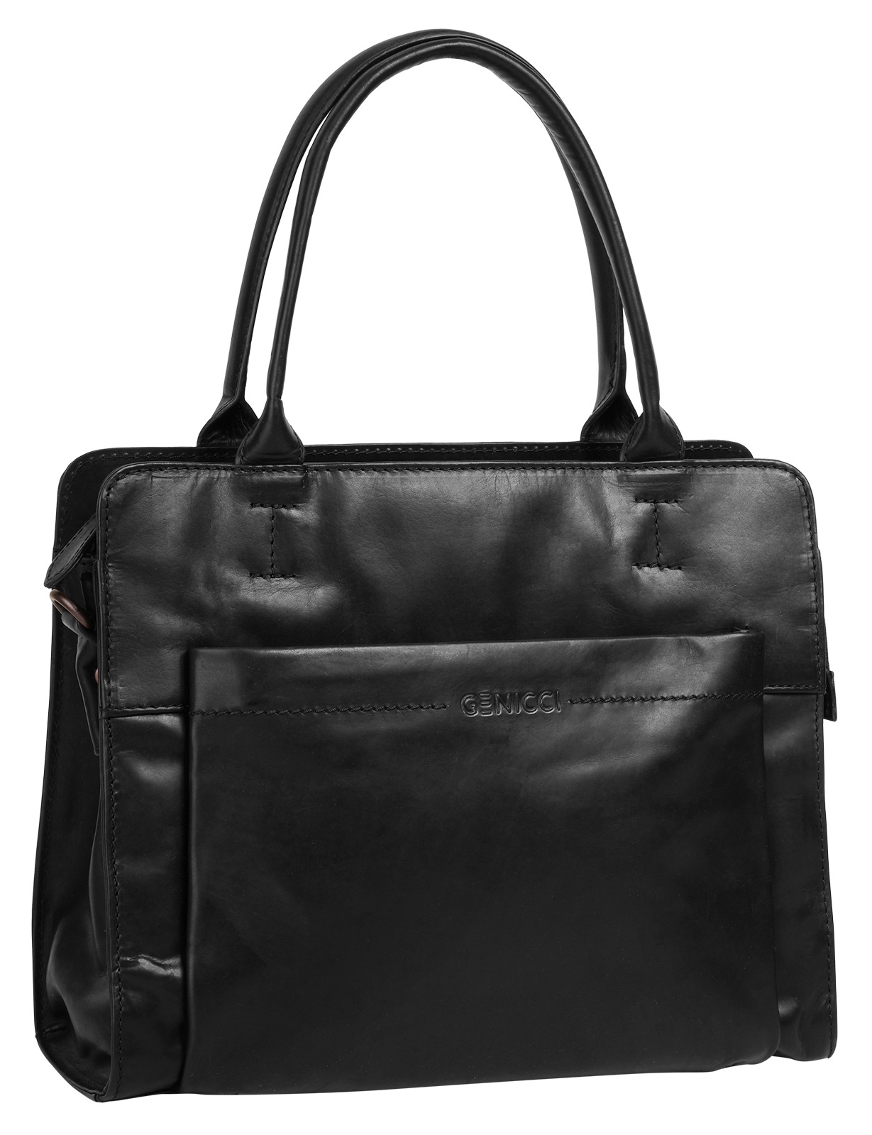 X-Zone Henkeltasche, echt Leder