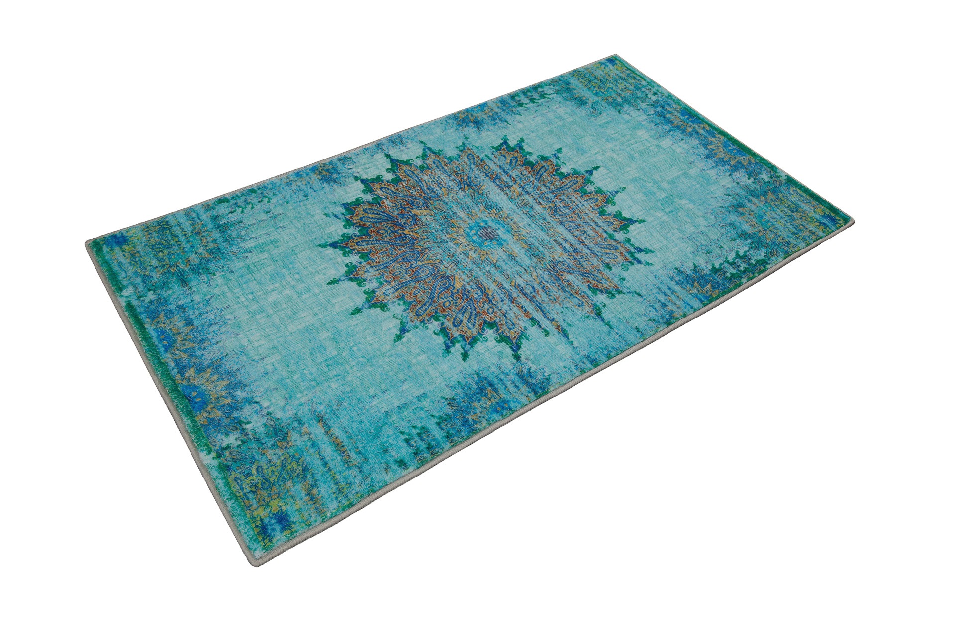 Wecon home Badematte »Healing«, fußbodenheizungsgeeignet, Vintage, waschbar, rutschfest, schnell trocknend, robust, Badteppich