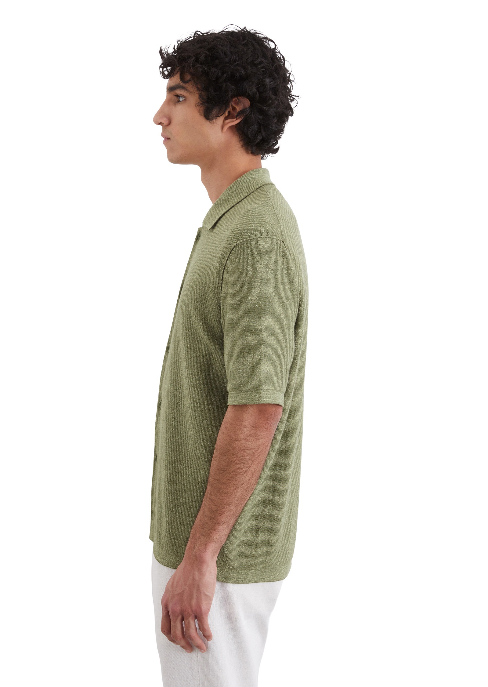 Marc O'Polo 3/4 Arm-Pullover »mit flauschiger Struktur«