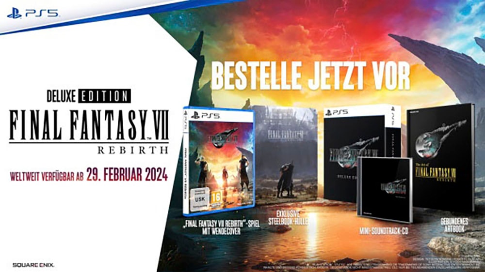 SquareEnix Spielesoftware »Final Fantasy VII Rebirth Deluxe Edition«,  PlayStation 5