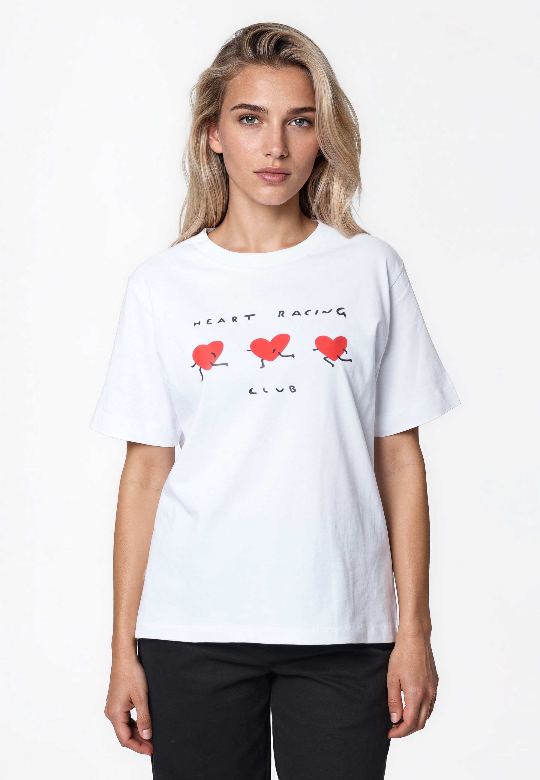Kleinigkeit T-Shirt »Kleinigkeit Heart Racing T-Shirt Girls« 1