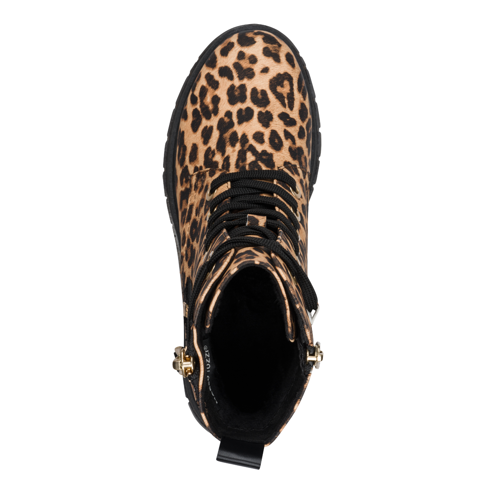 MARCO TOZZI by GMK Schnürboots, Blockabsatz, Schnürstiefelette im Animal Look