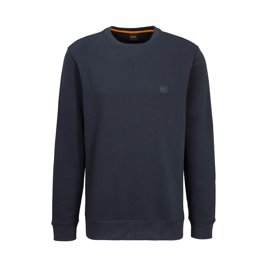 BOSS ORANGE Sweatshirt »Westart«, mit BOSS Logopatch