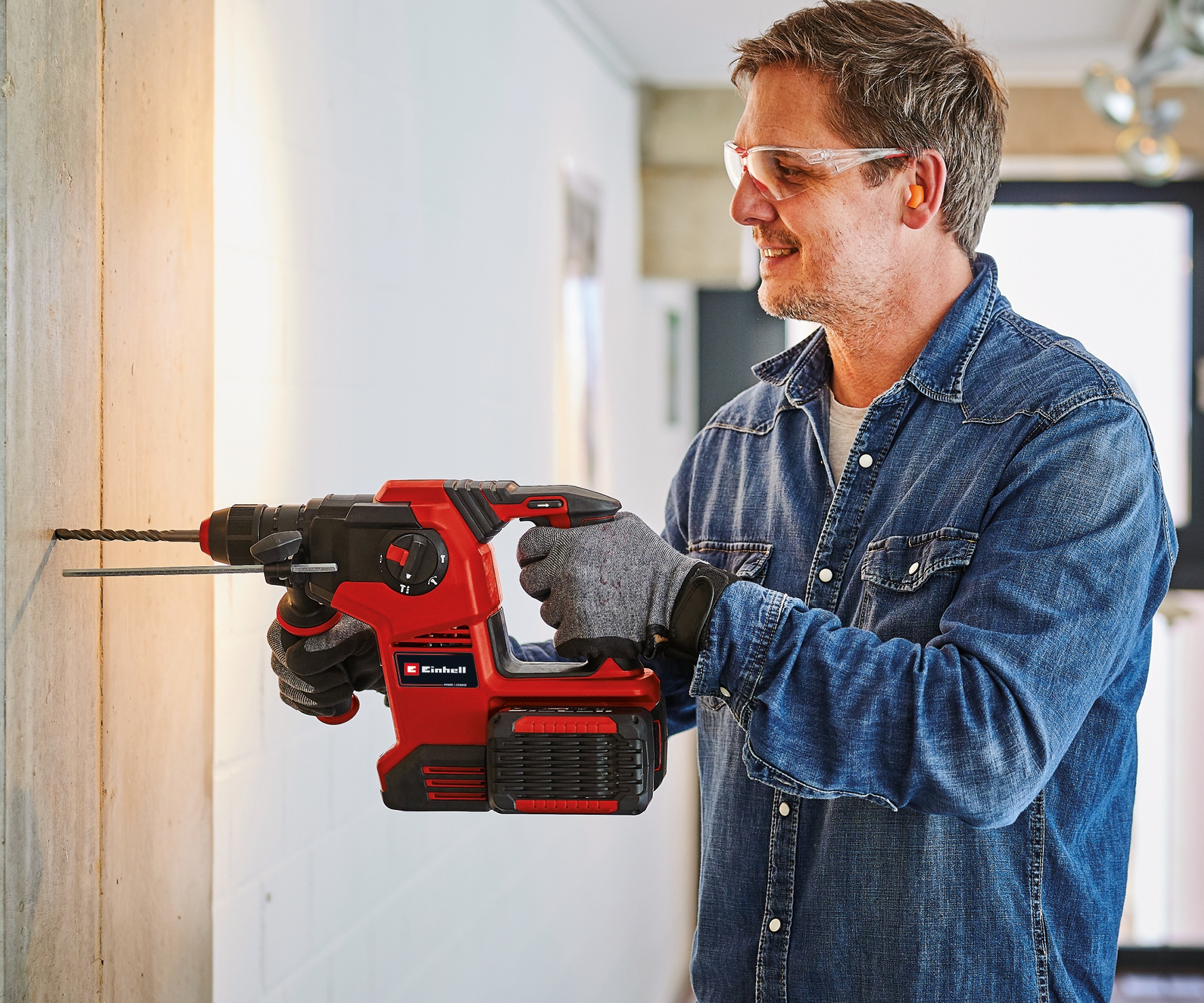 Einhell Akku-Bohrhammer »TP-HD 36/30 Li BL +4 - Solo« ohne Akku und Ladegerät