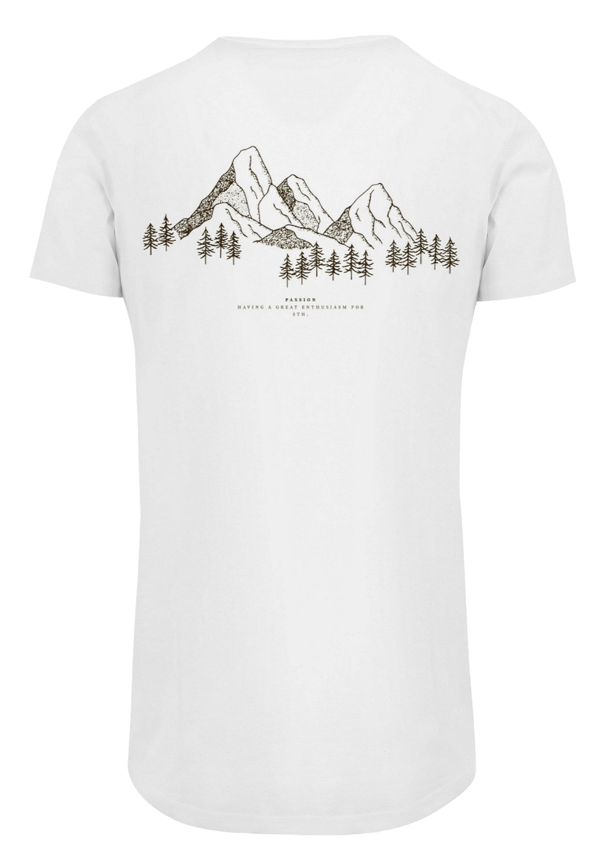 F4NT4STIC T-Shirt "PLUS SIZE Mountain Berge", Print günstig online kaufen