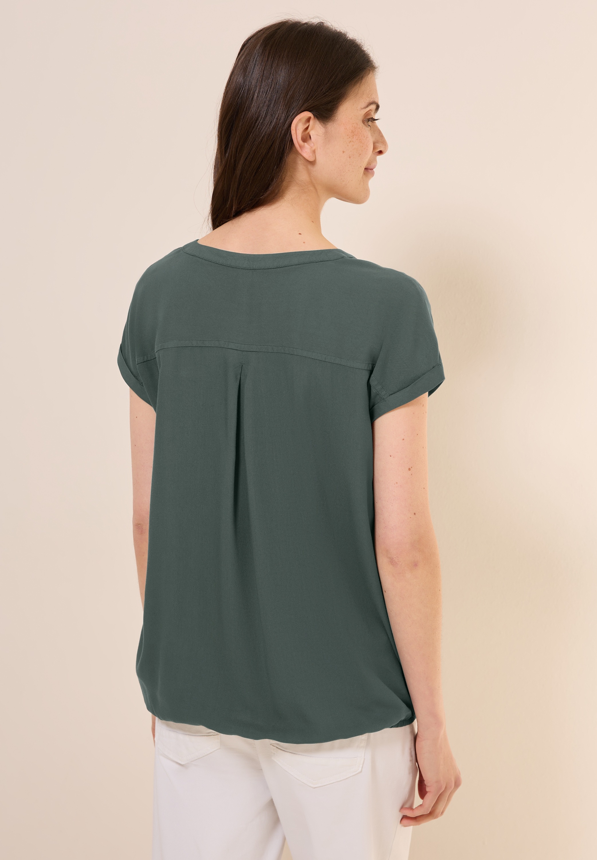 Cecil Kurzarmbluse, aus softer Viskose günstig online kaufen
