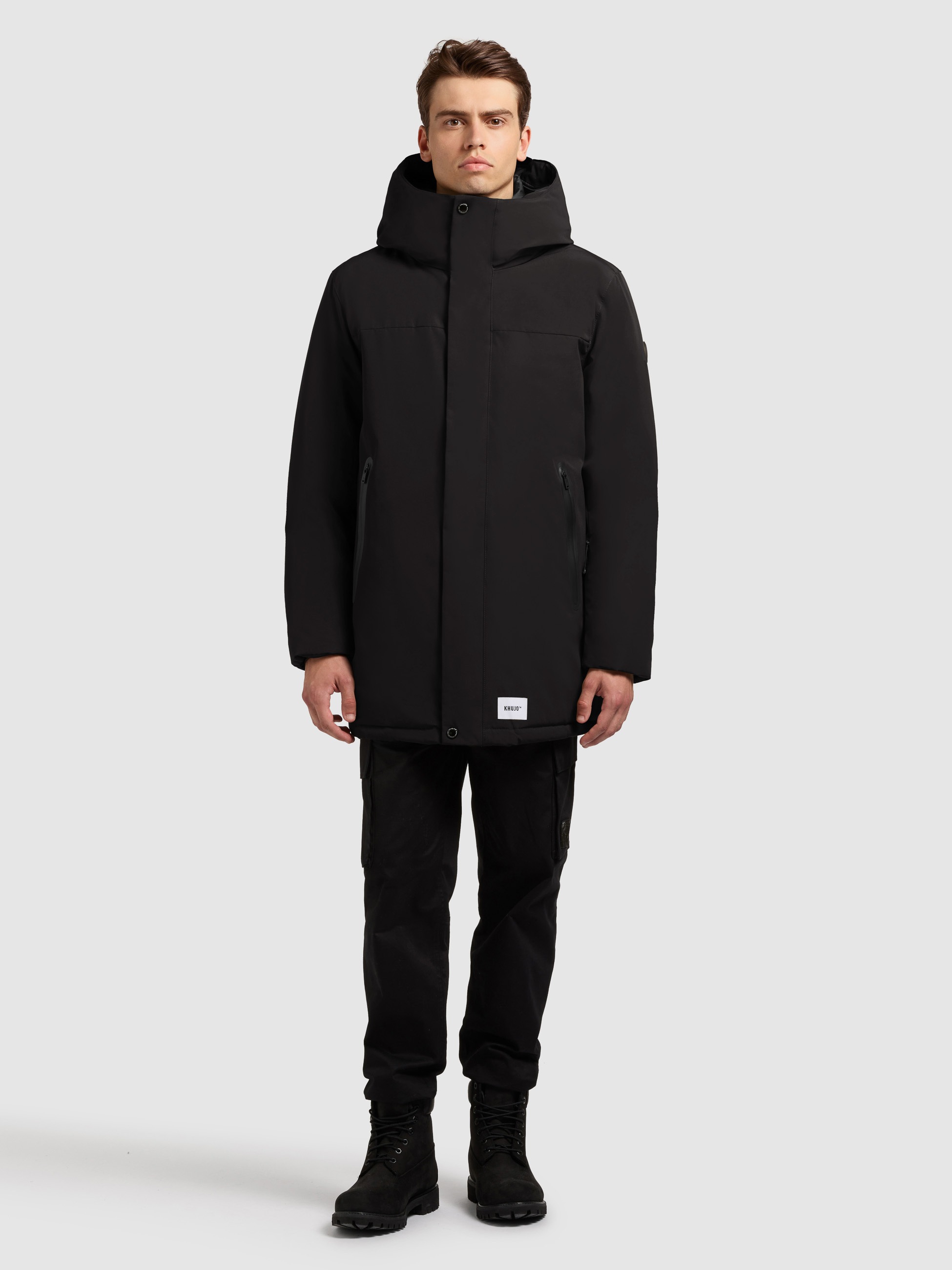 khujo Anorak »KANN2« mit Kapuze
