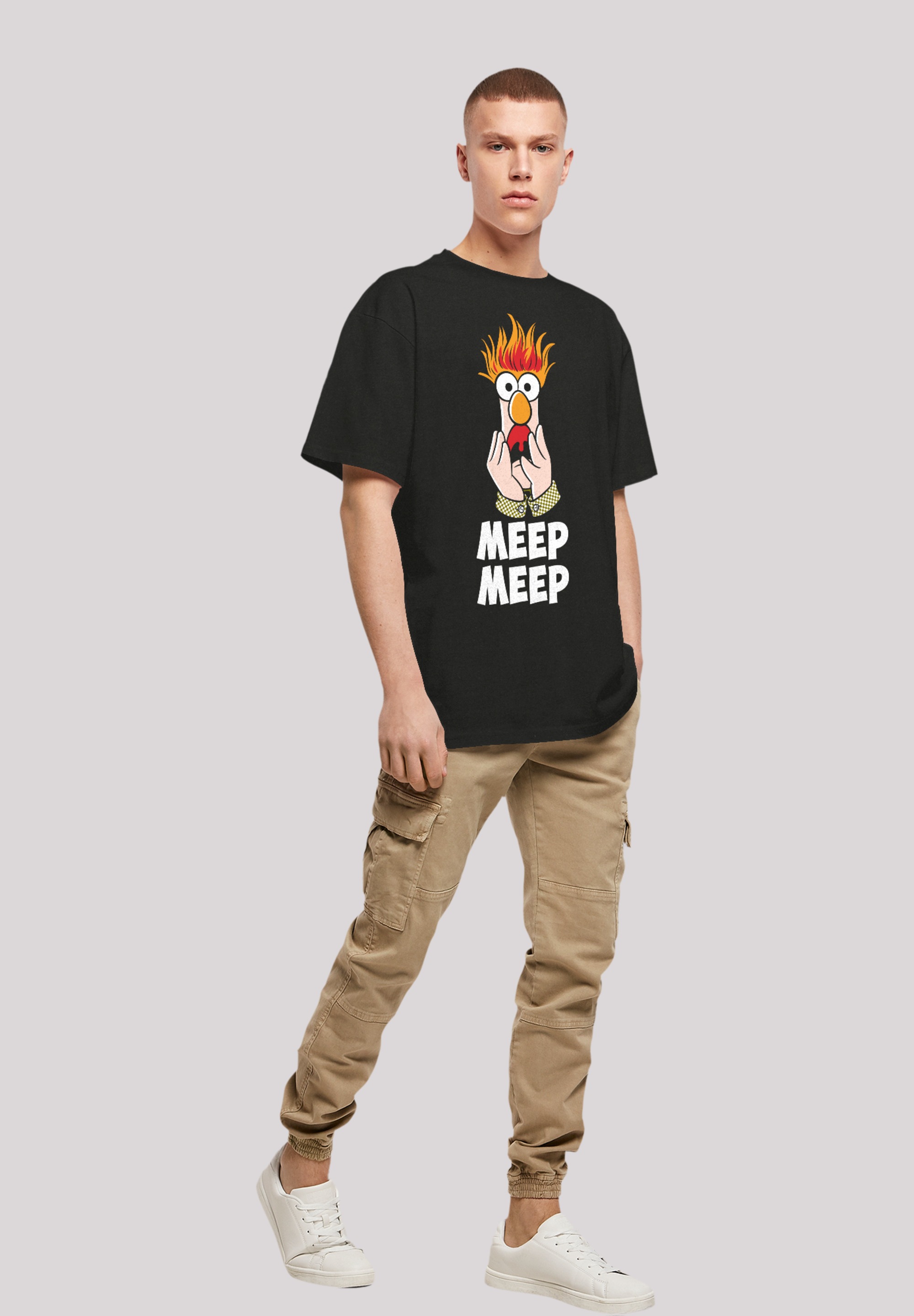 F4NT4STIC T-Shirt »Disney Muppets Meep Meep«, Premium Qualität