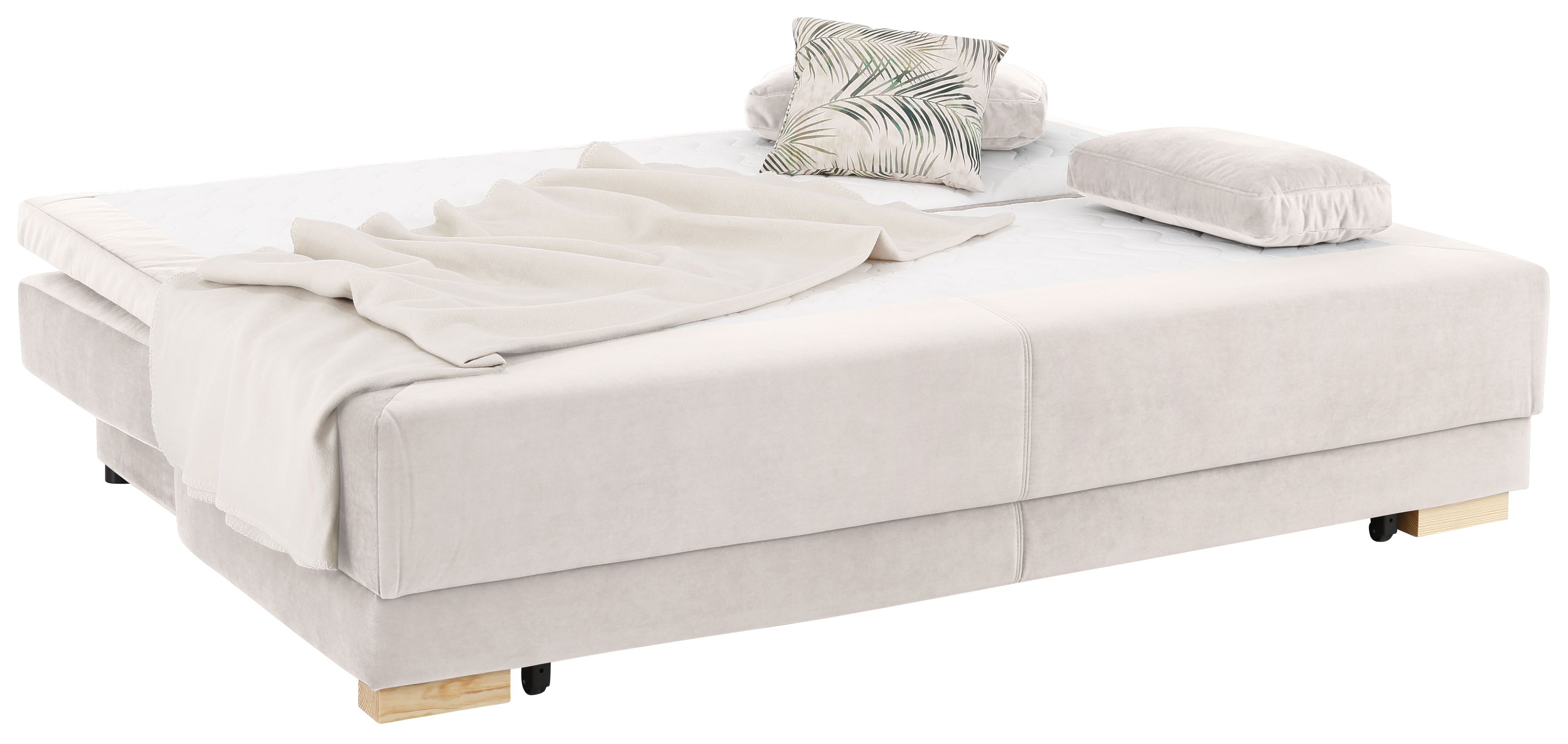 Thumbnail - OTTO home Schlafsofa "Berlin" Dauerschläfer mit Boxspringfederung, Bettfunktion und Bettkasten