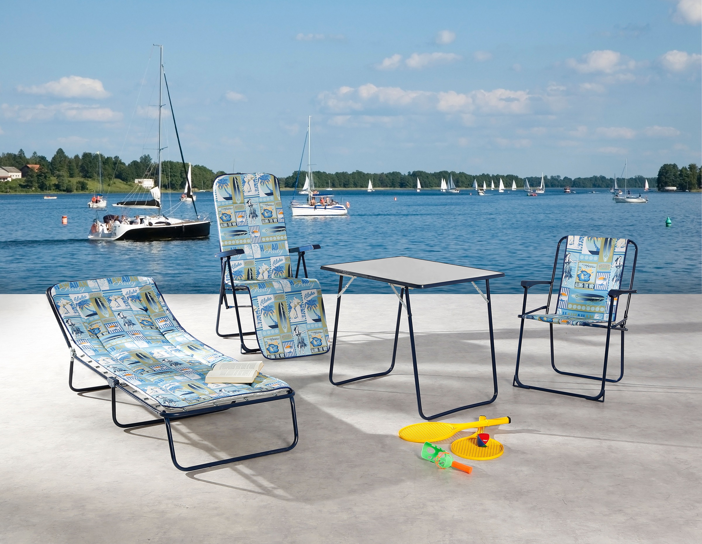 Best Gartenliege "Chiemsee" robustes Stahlrohrgestell günstig online kaufen