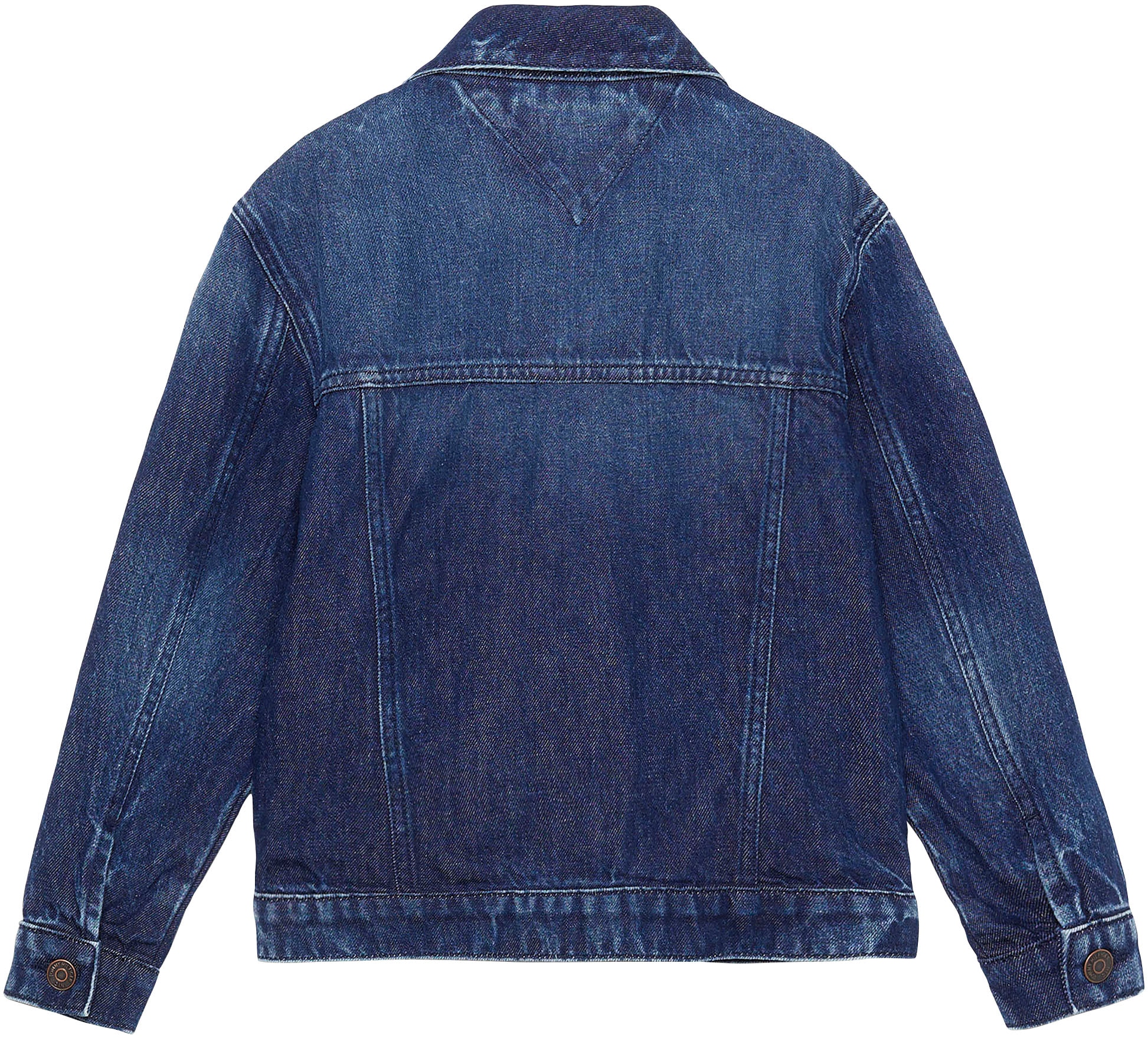 Tommy Hilfiger Jeansjacke »OVERSIZED TRUCKER DARK WASH«, im typischen Trucker Stil