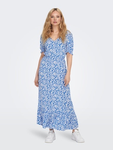 ONLY Maxikleid "ONLCHIANTI S/S LONG DRESS WVN NOOS", Sommerkleid günstig online kaufen