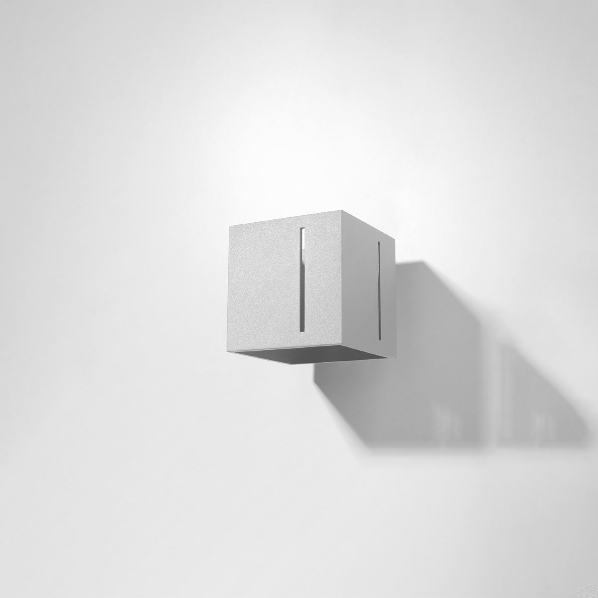 SOLLUX lighting Wandleuchte »PIXAR«, 1 flammig, Leuchtmittel G9 | ohne Leuchtmittel, Lineare Perforation des Lampenschirms, das Oberteil leuchtet