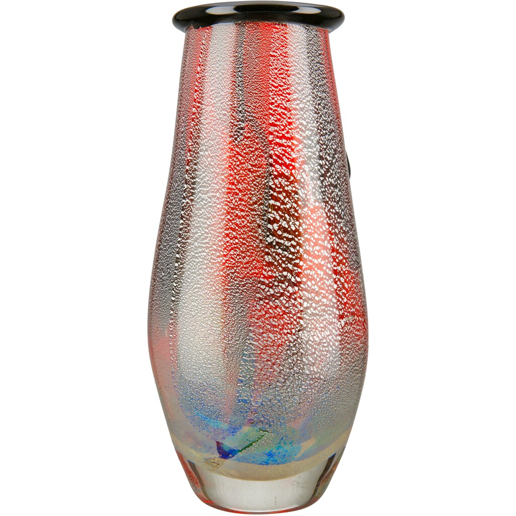 Casablanca by Gilde Tischvase »Beard«, (1 St.), dekorative Vase aus Glas, Blumenvase