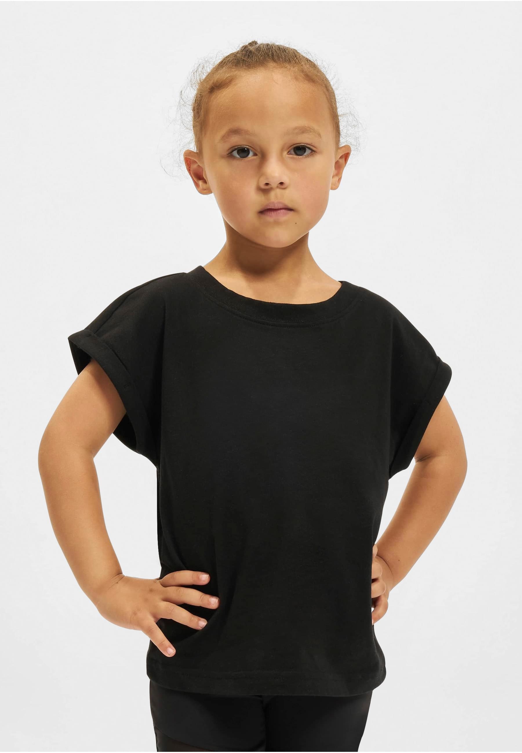 URBAN CLASSICS T-Shirt »Urban Classics Damen Girls Organic Extended Shoulder Tee«, (1 tlg.)