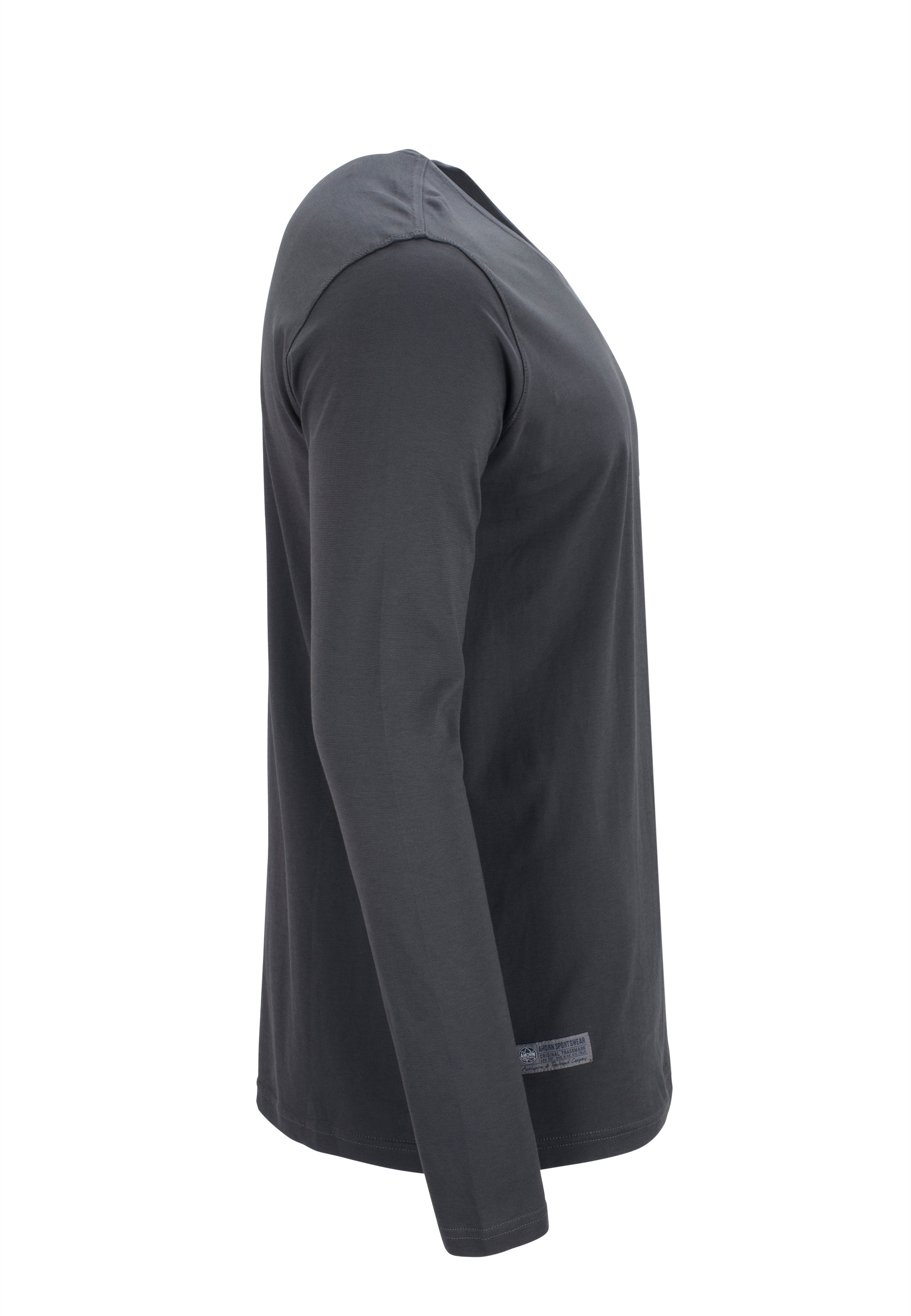 AHORN SPORTSWEAR Langarmshirt, mit Rundhalsausschnitt