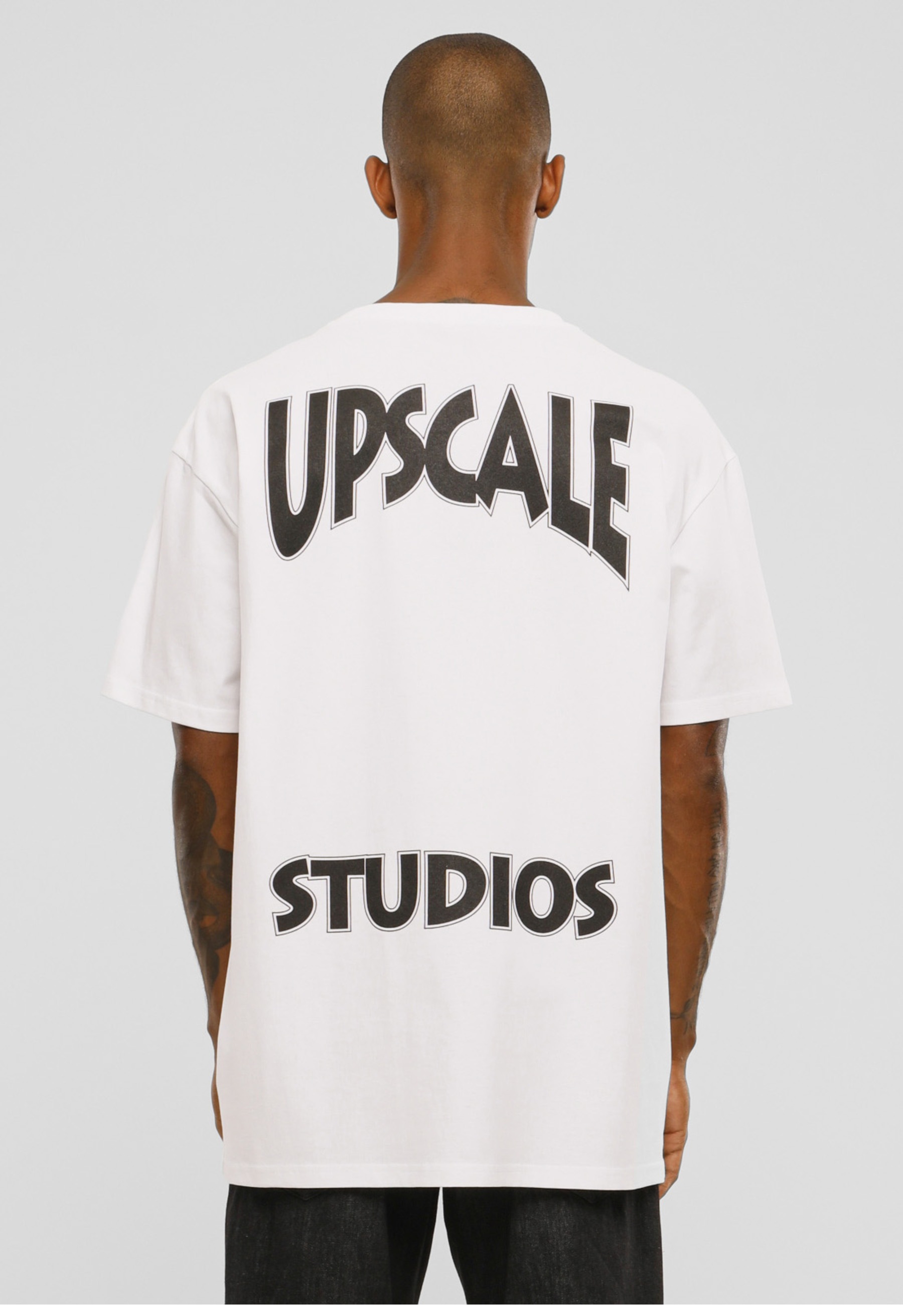 Upscale by Mister Tee Unisex Upscale Studios Oversize Tee Weiß XL 5