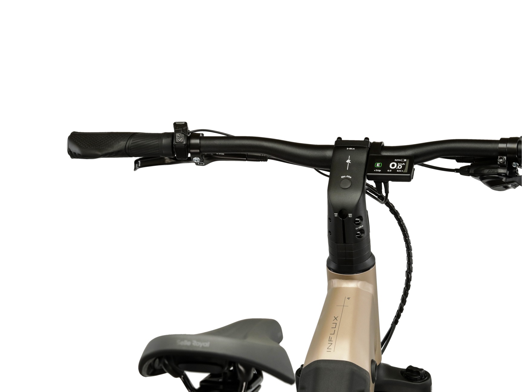 Kross »Influx Hybrid SUV 1.0 22,8Ah/820Wh 29 Zoll braun 9 Gänge 2026« 9 Gang Shimano CUES U4000 Schaltwerk Kettenschaltung Mittelmotor 250 W