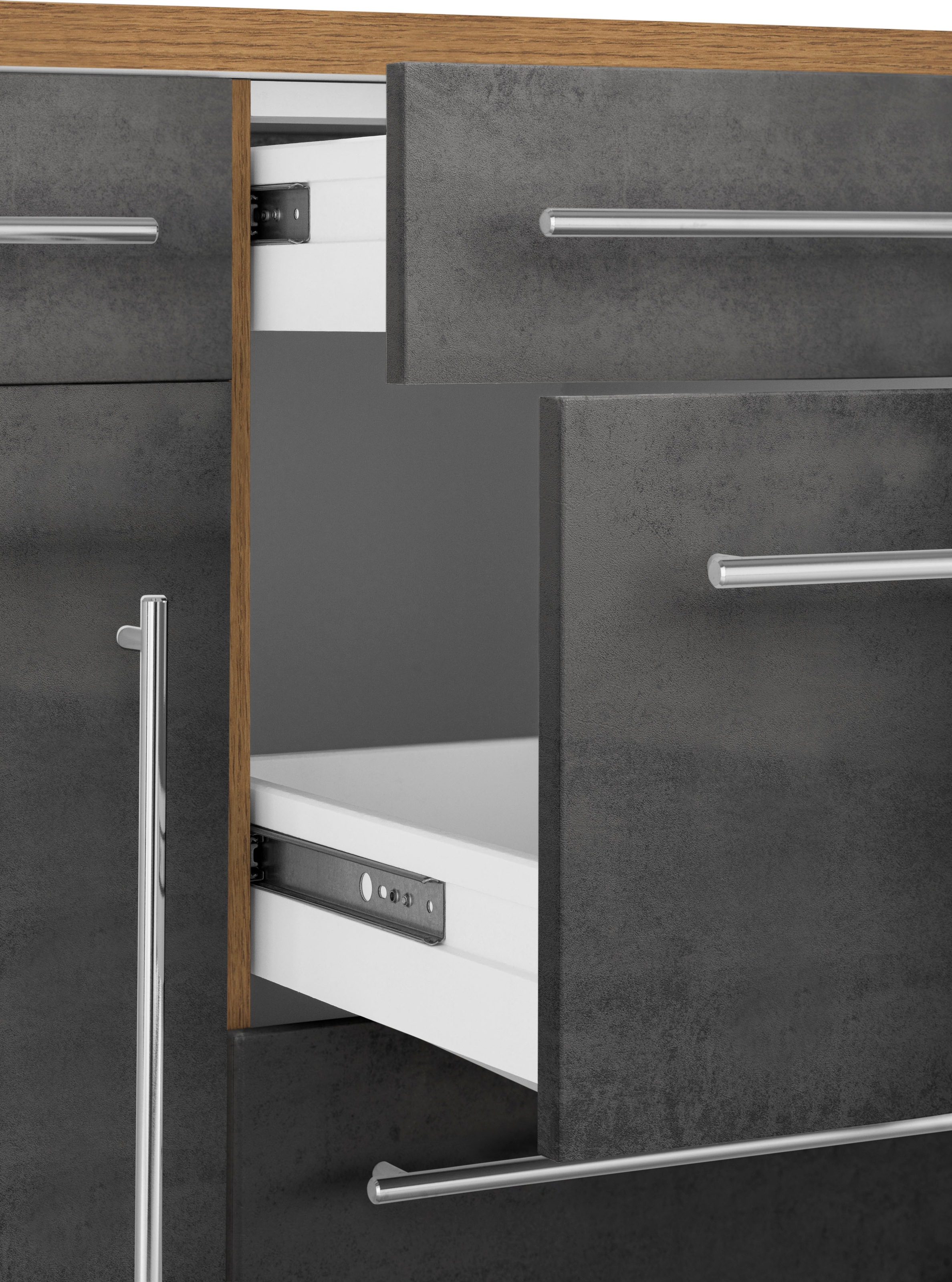 KOCHSTATION Unterschrank »KS-Samos«, Breite 150 cm