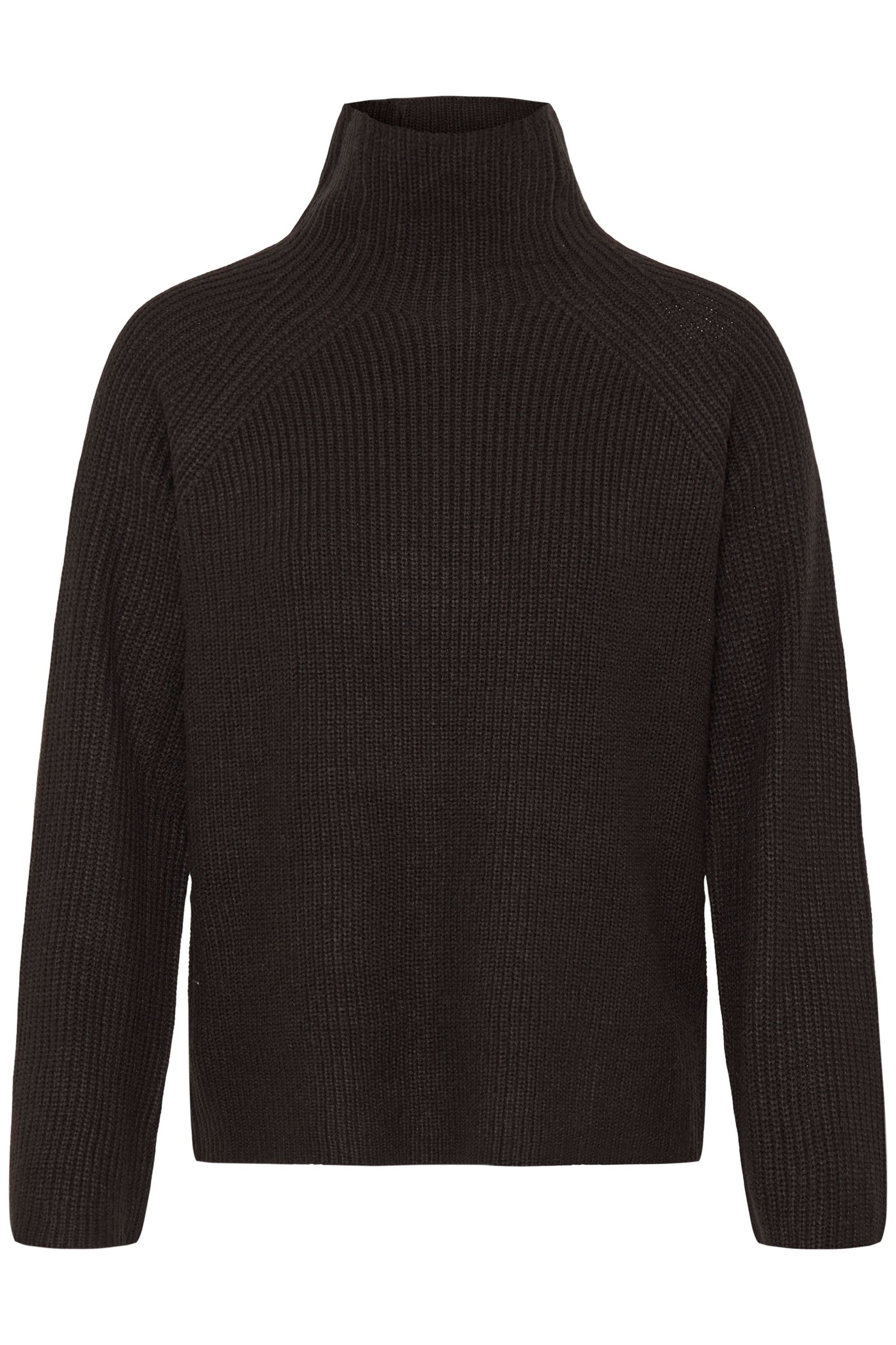 OXMO Strickfleece-Pullover "Strickpullover OXNelly"