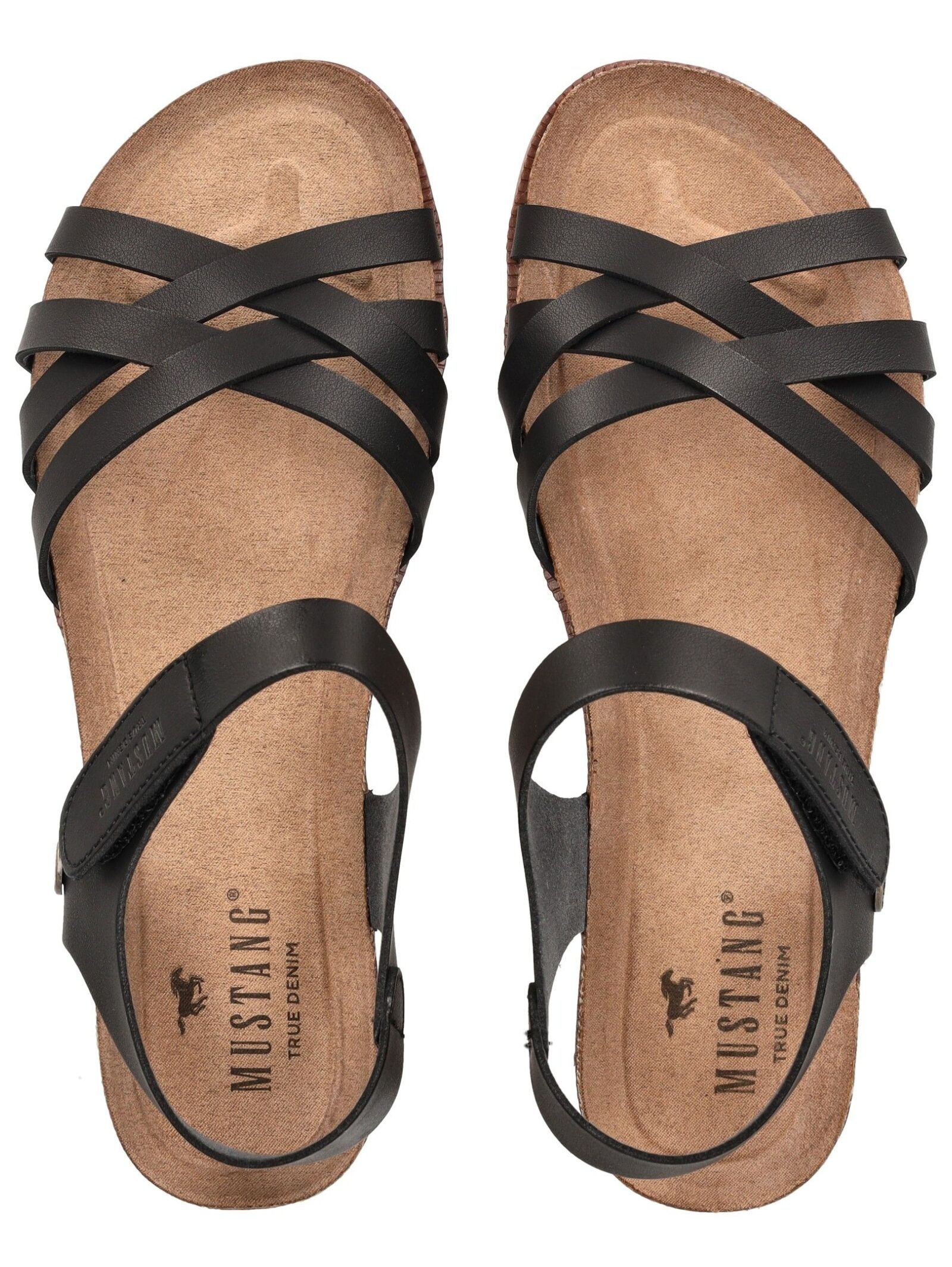 Mustang Shoes Riemchensandale »Mustang Shoes Sandalen Lederimitat«