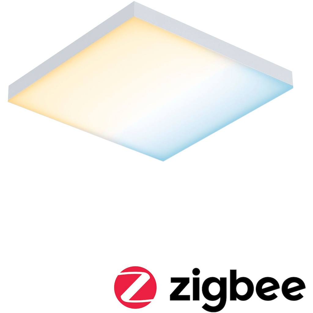 Paulmann LED Panel »Smart Home Zigbee Velora Tunable White 225x225mm 8,5W 2.700K«, 1 flammig-flammig