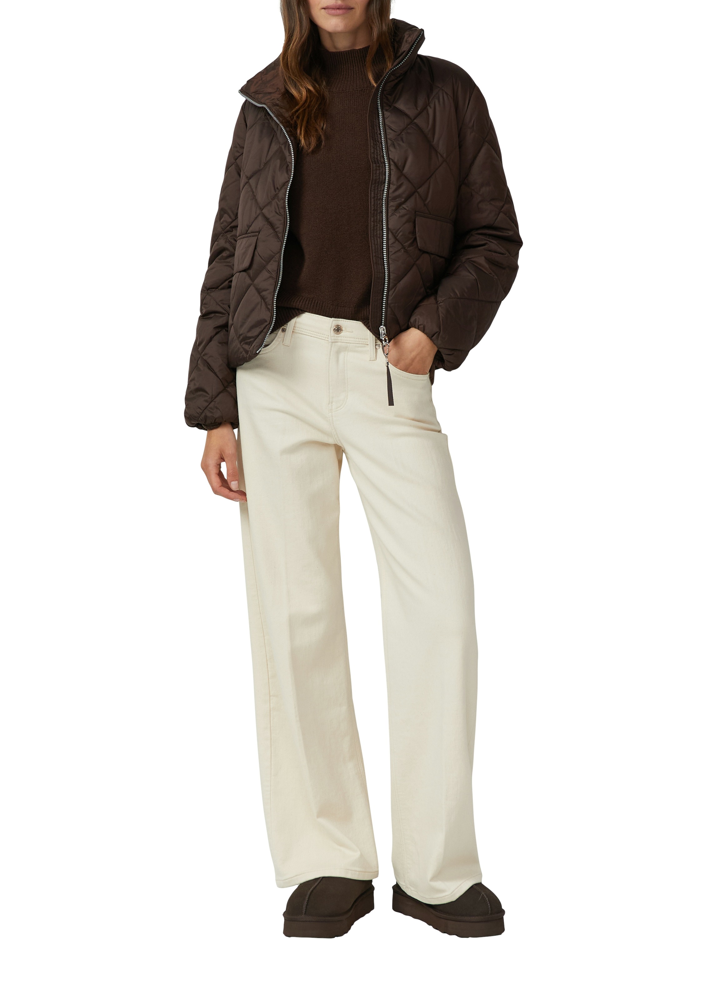 s.Oliver Strickpullover mit Rippbündchen günstig online kaufen