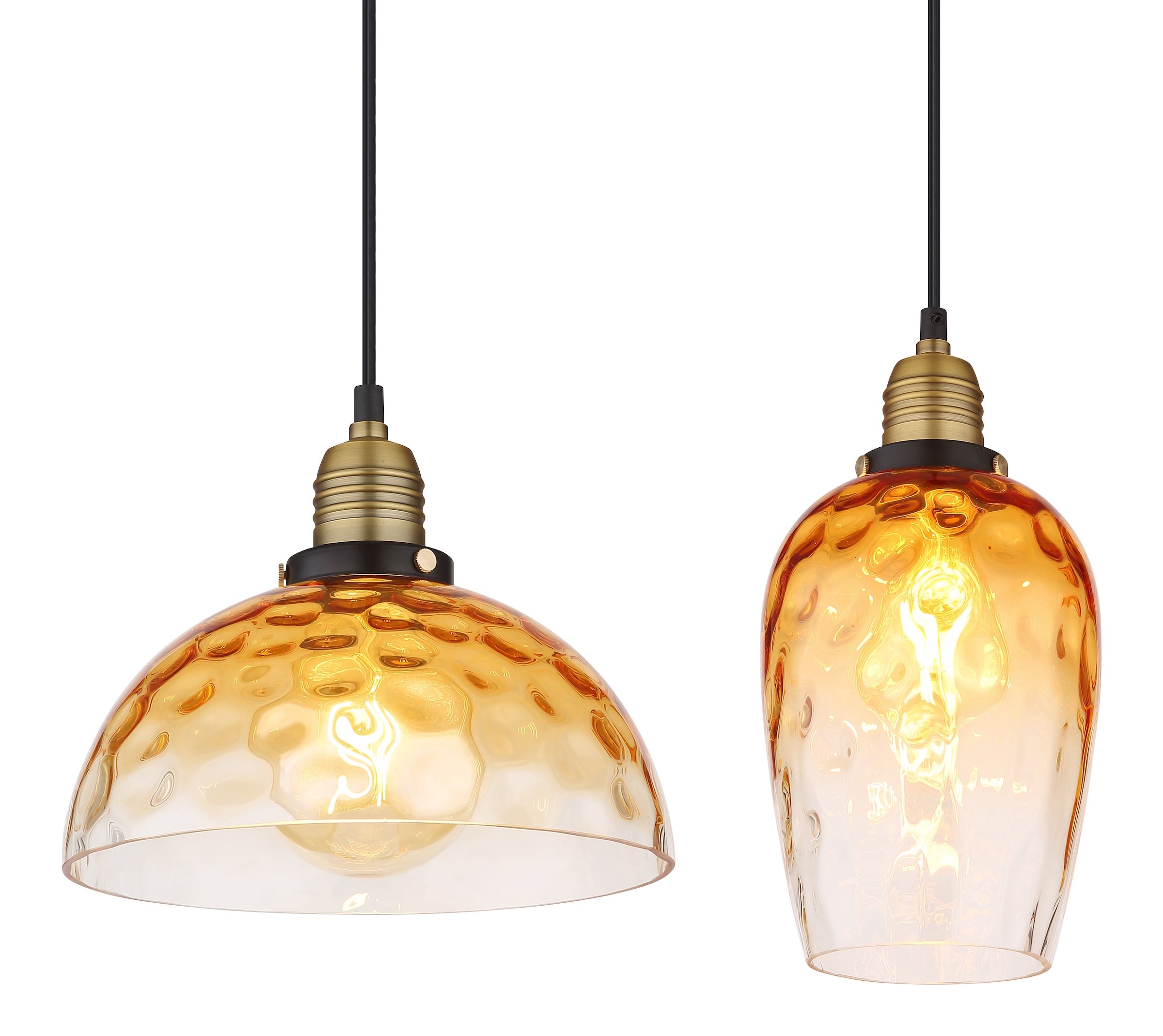 GLOBO LIGHTING Hängeleuchte »SALVY«, Leuchtmittel E27 | ohne Leuchtmittel, Hängelampe/Pendelleuchte/Esszimmer/Wohnzimmer/Esstisch