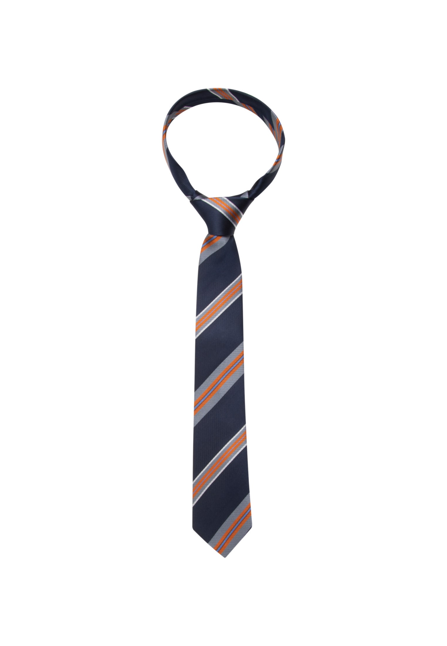seidensticker Krawatte »Schwarze Rose«, Breit (7cm) Streifen