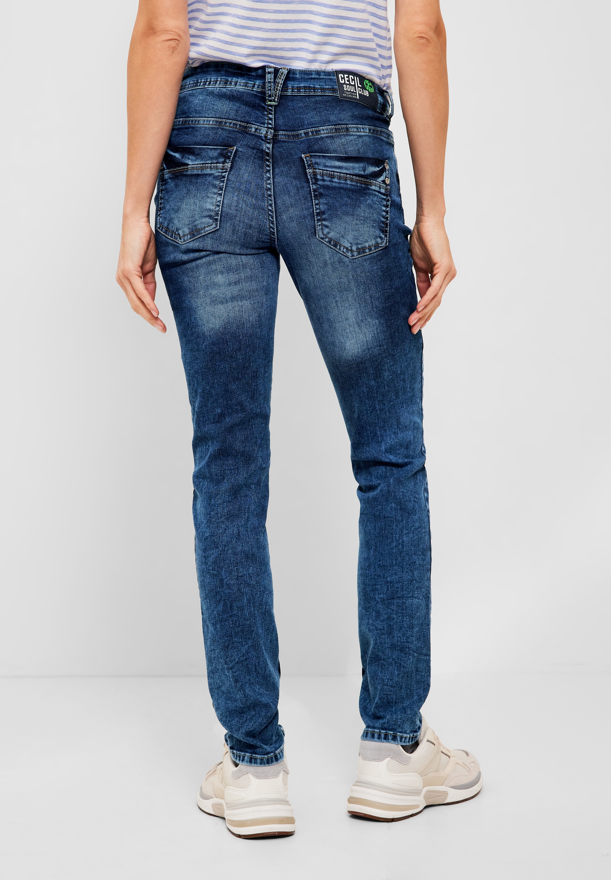 Cecil Gerade Jeans, 5-Pocket-Style