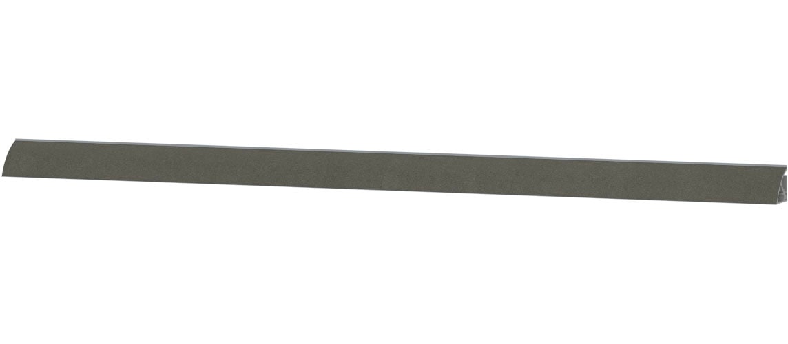 KOCHSTATION Abschlussleiste "Wandabschlussleisten", 400cm, schwarz, Wandabschlussleisten, in verschiedenen Breiten, Stärke 3,1 cm