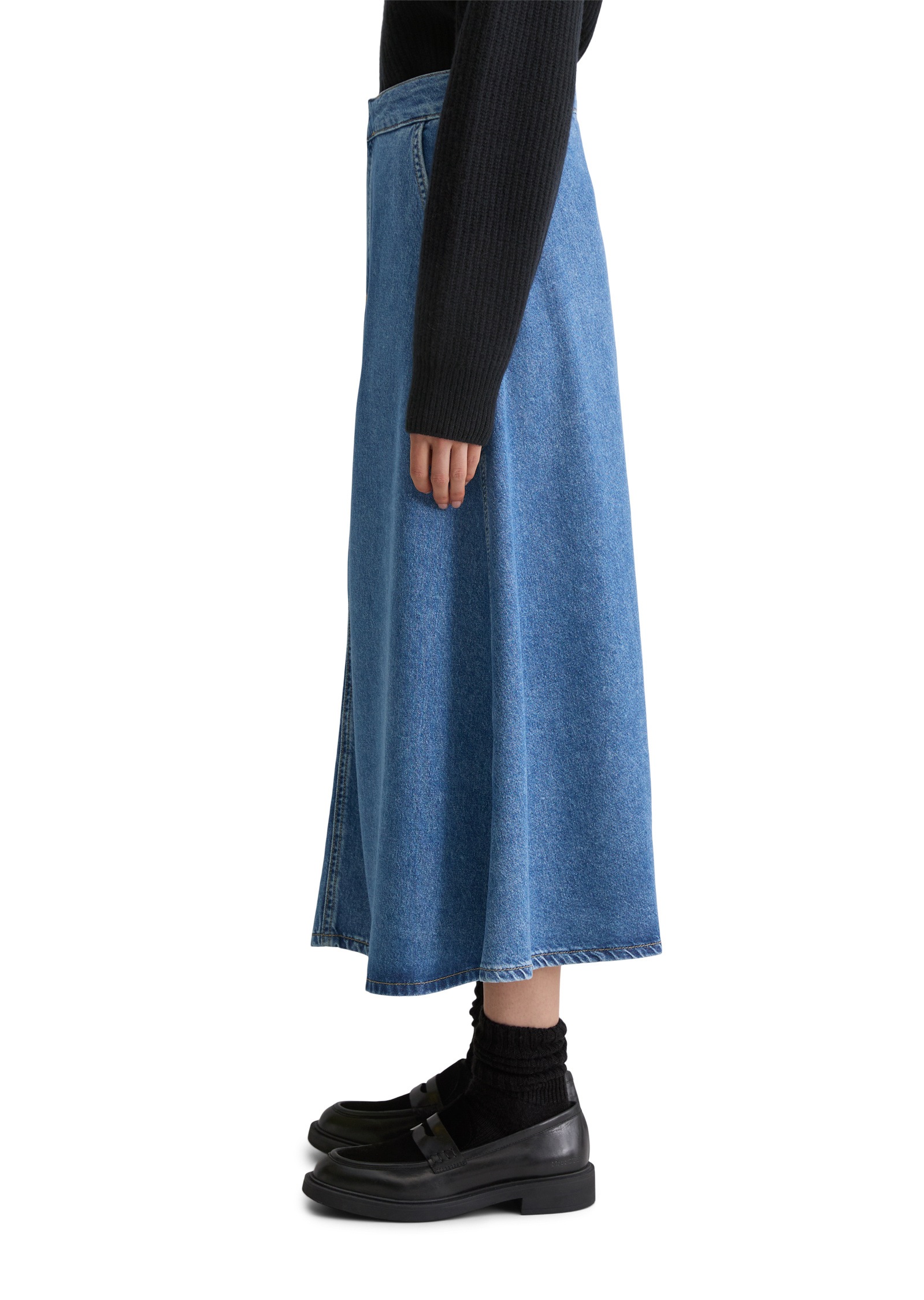 Marc OPolo Jeansrock "aus softem Lyocell-Baumwolle-Mix" günstig online kaufen