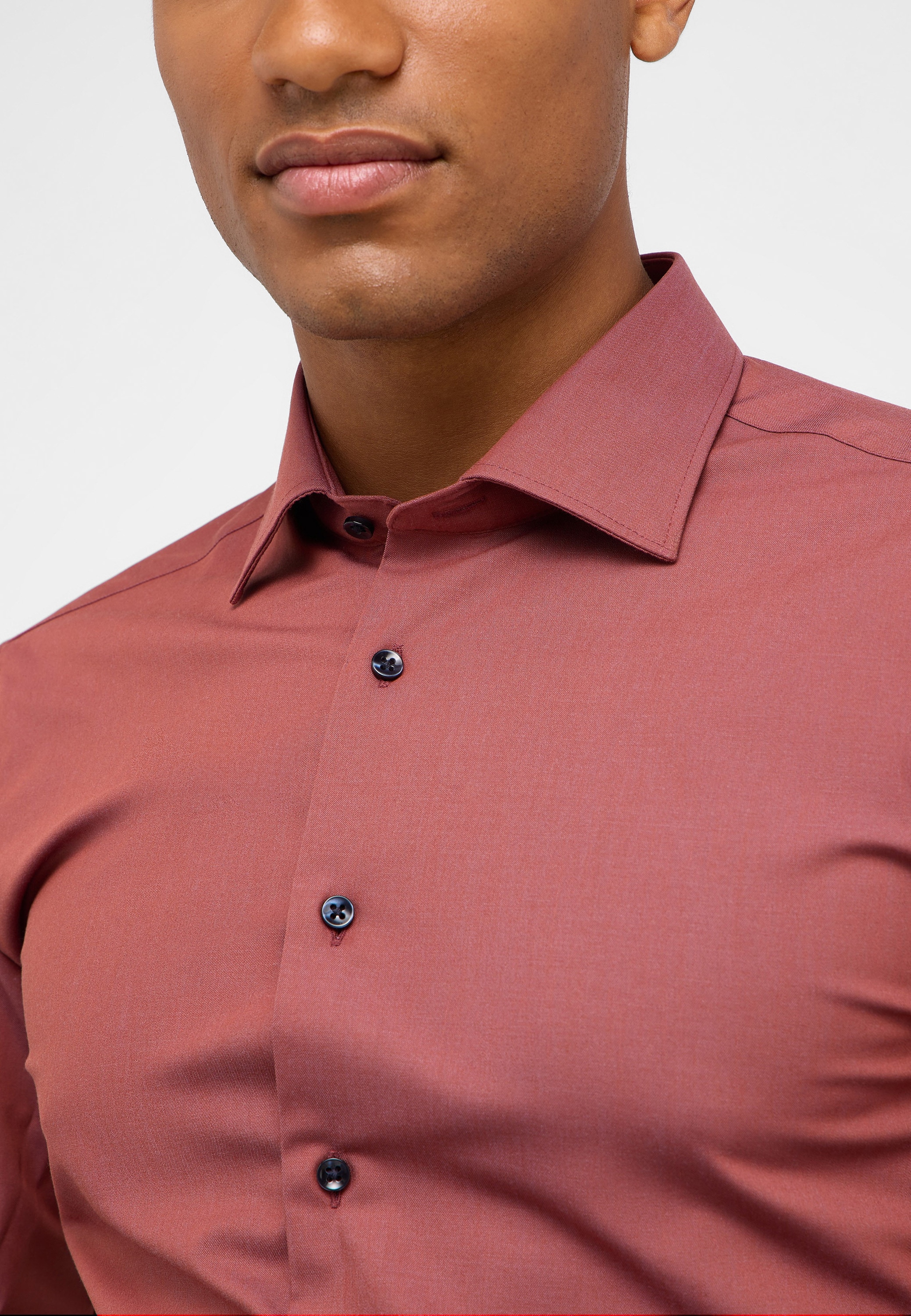 Eterna Langarmhemd »SLIM FIT«, NON IRON (bügelfrei)