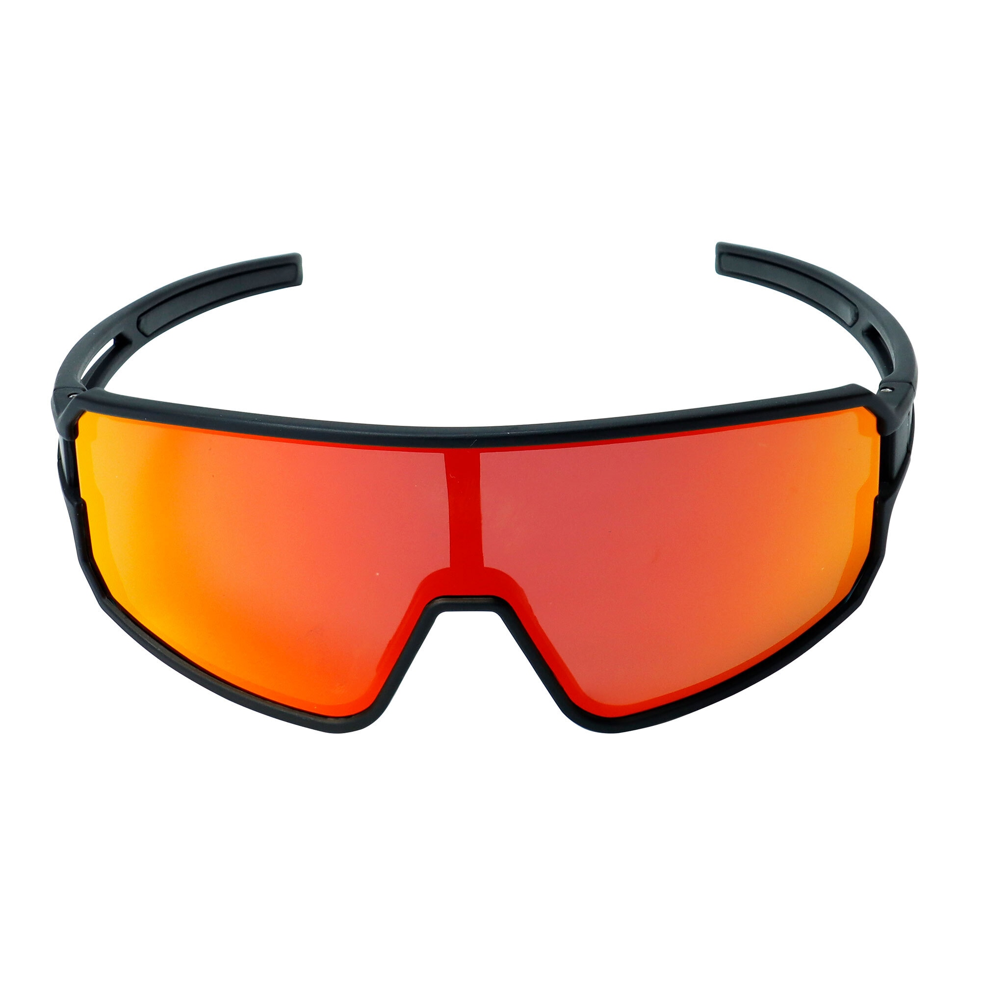 YEAZ Sportbrille »Sport-Sonnenbrille Black/Red SUNWAVE«